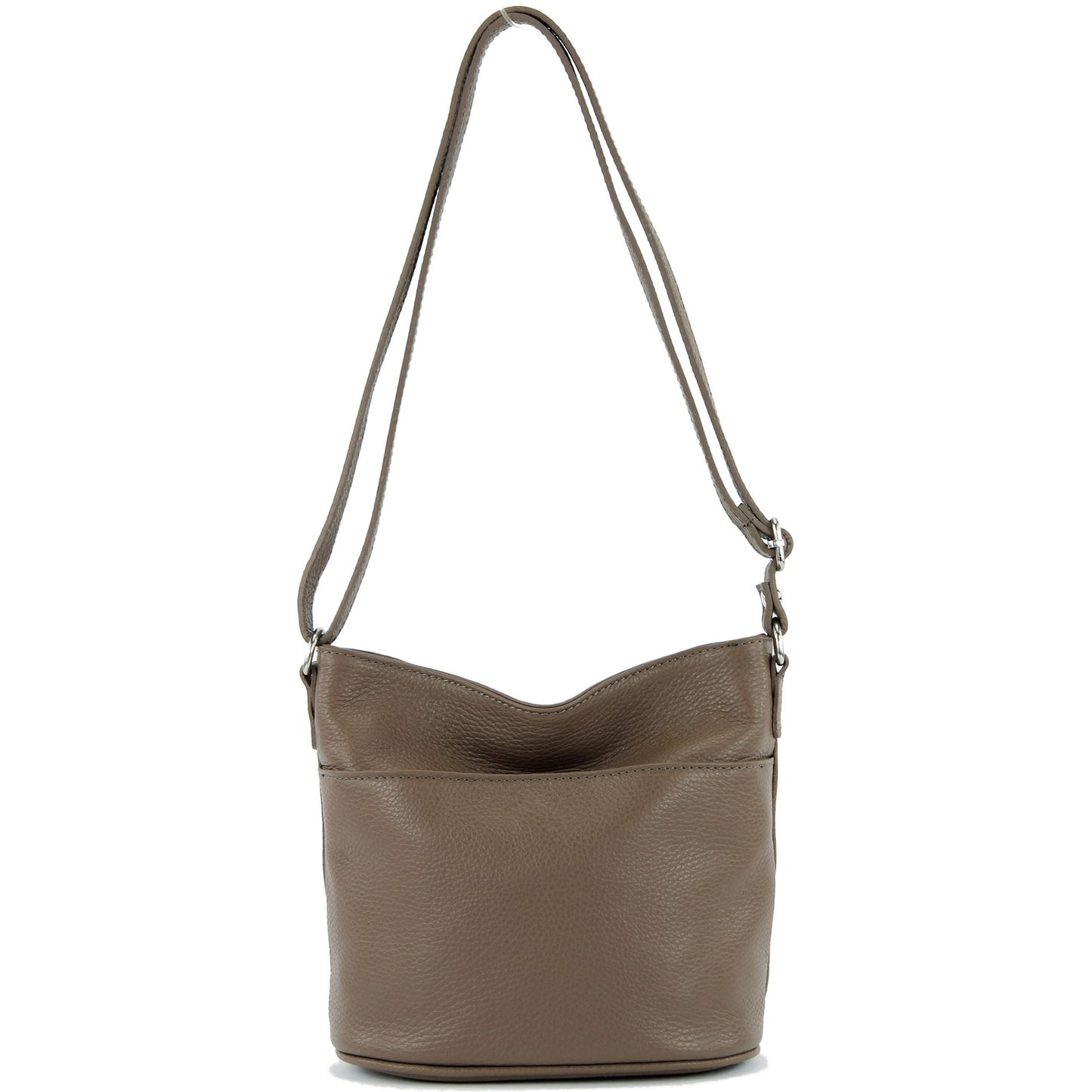 modamoda de T198 kleine Damen Leder Umhängetasche Schultertasche handmade in Italy