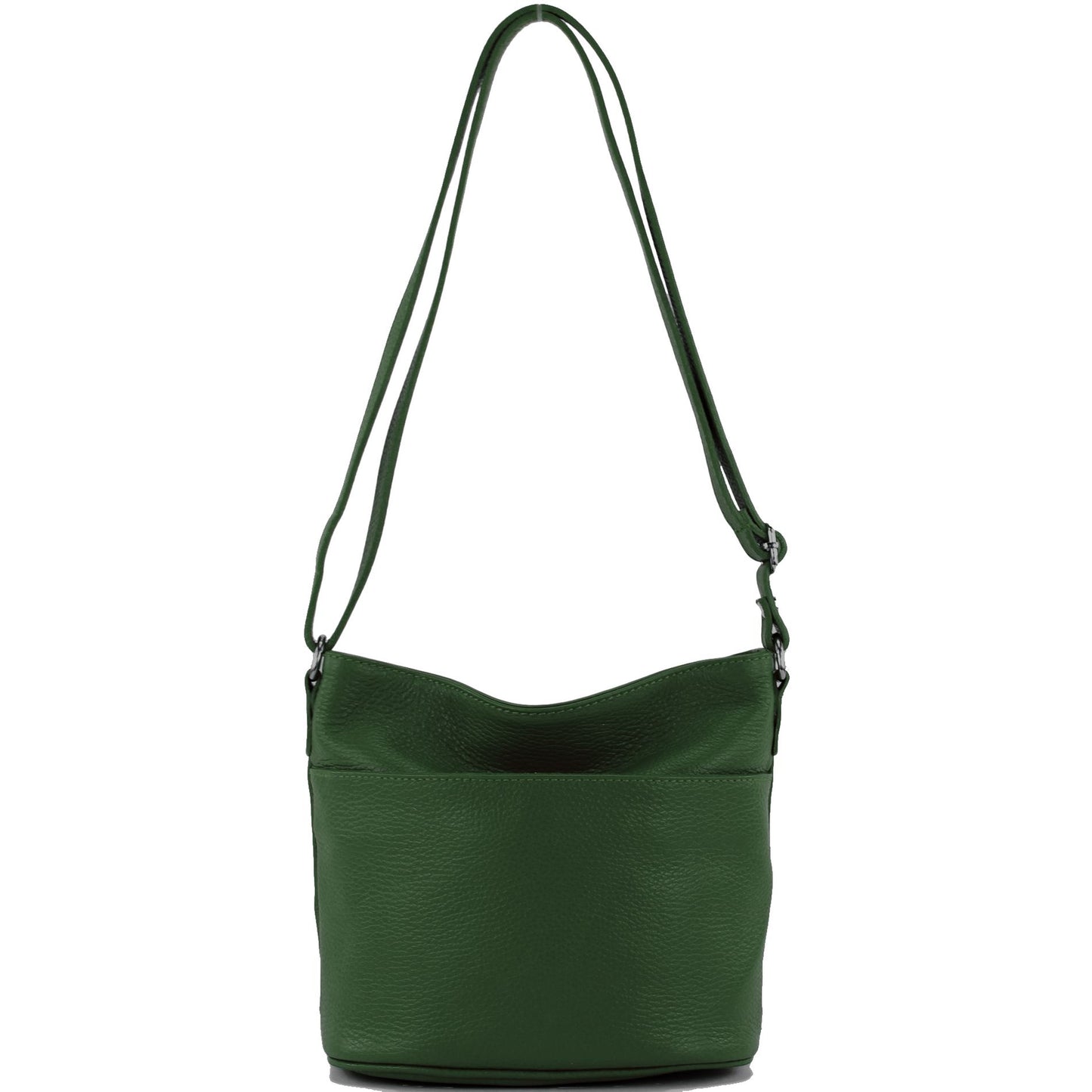 modamoda de T198 kleine Damen Leder Umhängetasche Schultertasche handmade in Italy