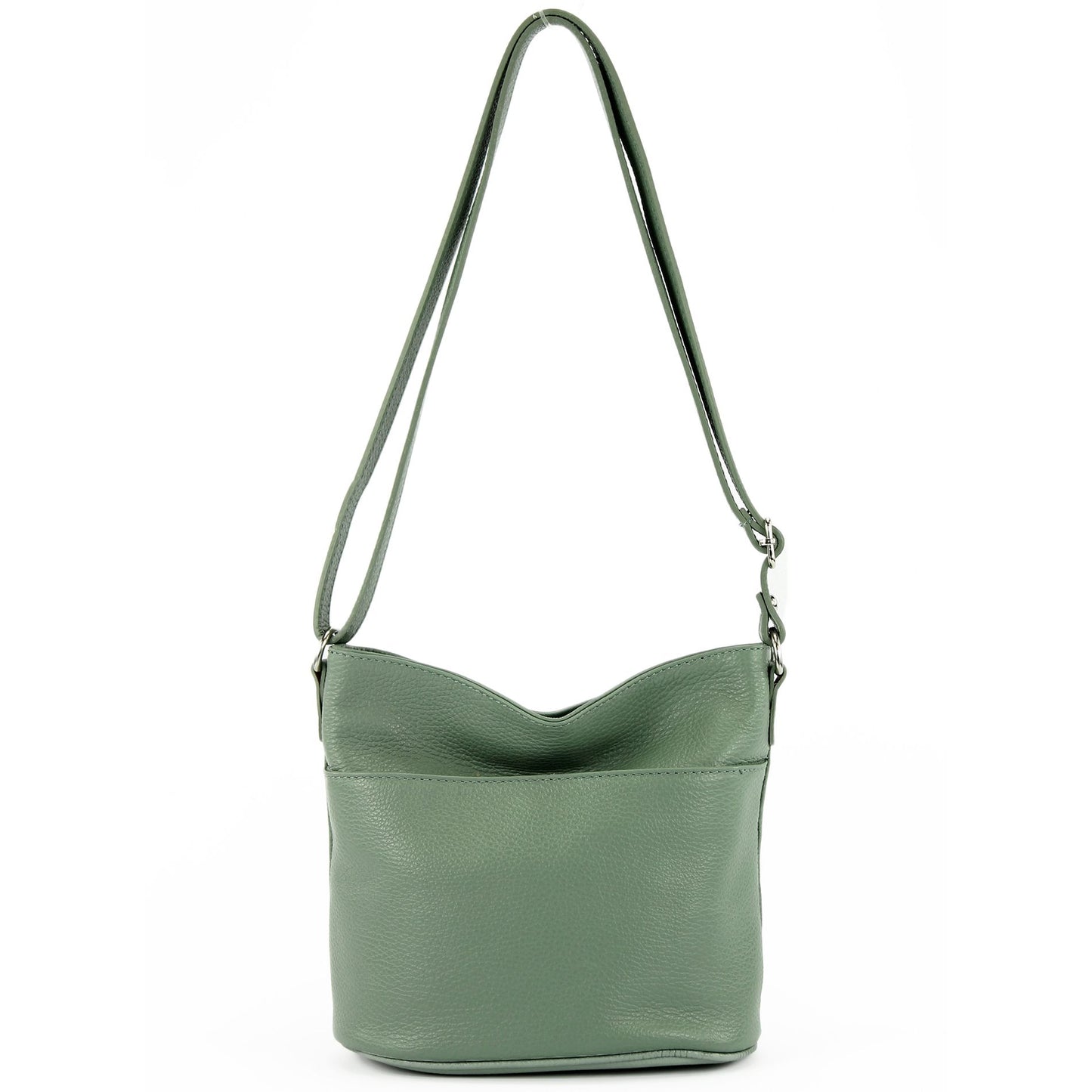 modamoda de T198 kleine Damen Leder Umhängetasche Schultertasche handmade in Italy