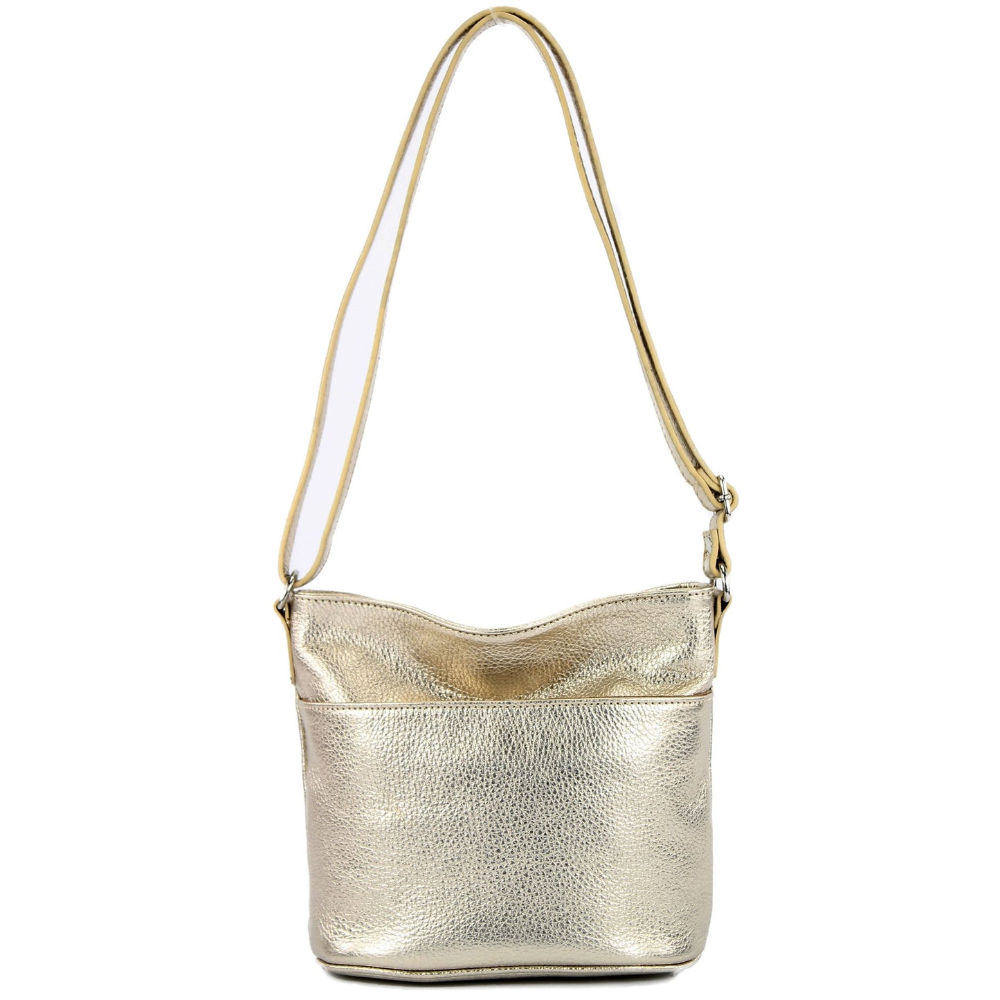 modamoda de T198 kleine Damen Leder Umhängetasche Schultertasche handmade in Italy