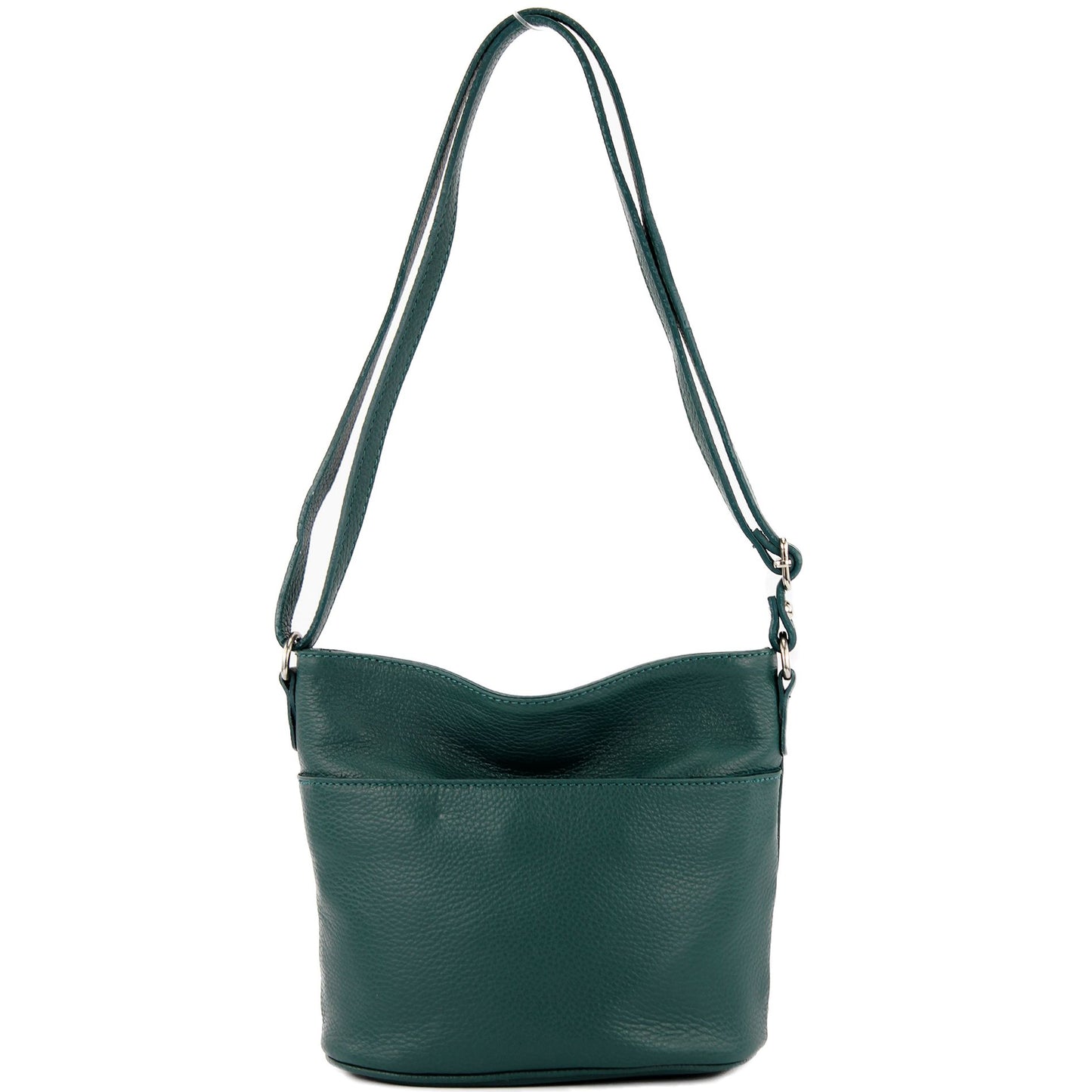 modamoda de T198 kleine Damen Leder Umhängetasche Schultertasche handmade in Italy