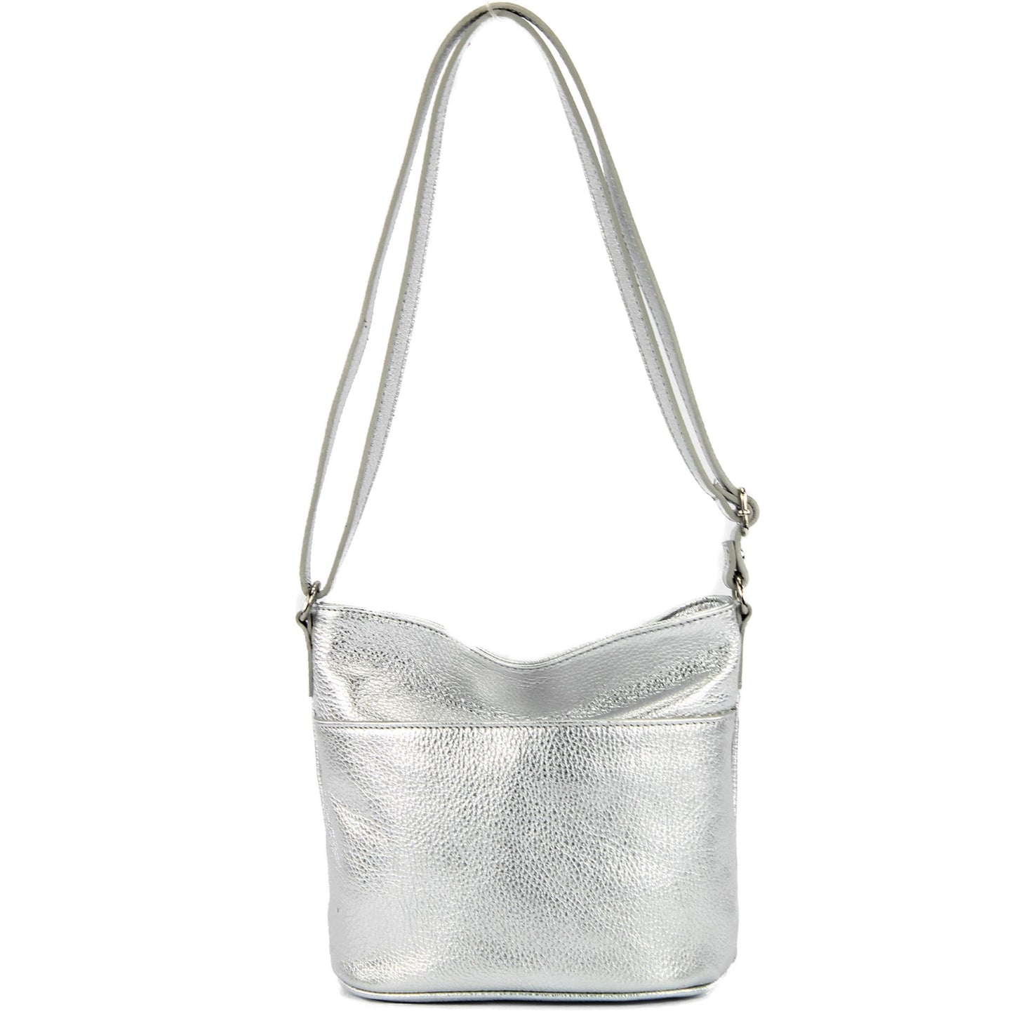 modamoda de T198 kleine Damen Leder Umhängetasche Schultertasche handmade in Italy