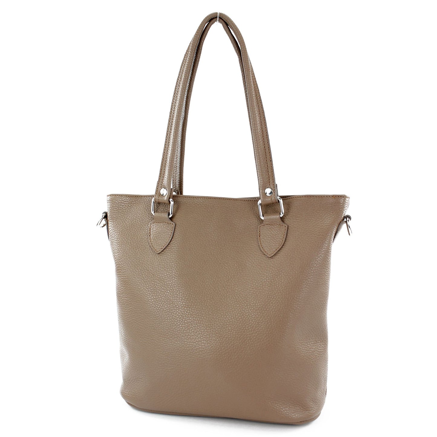 modamoda de - T215 - Italienische Ledertasche Shopper Large