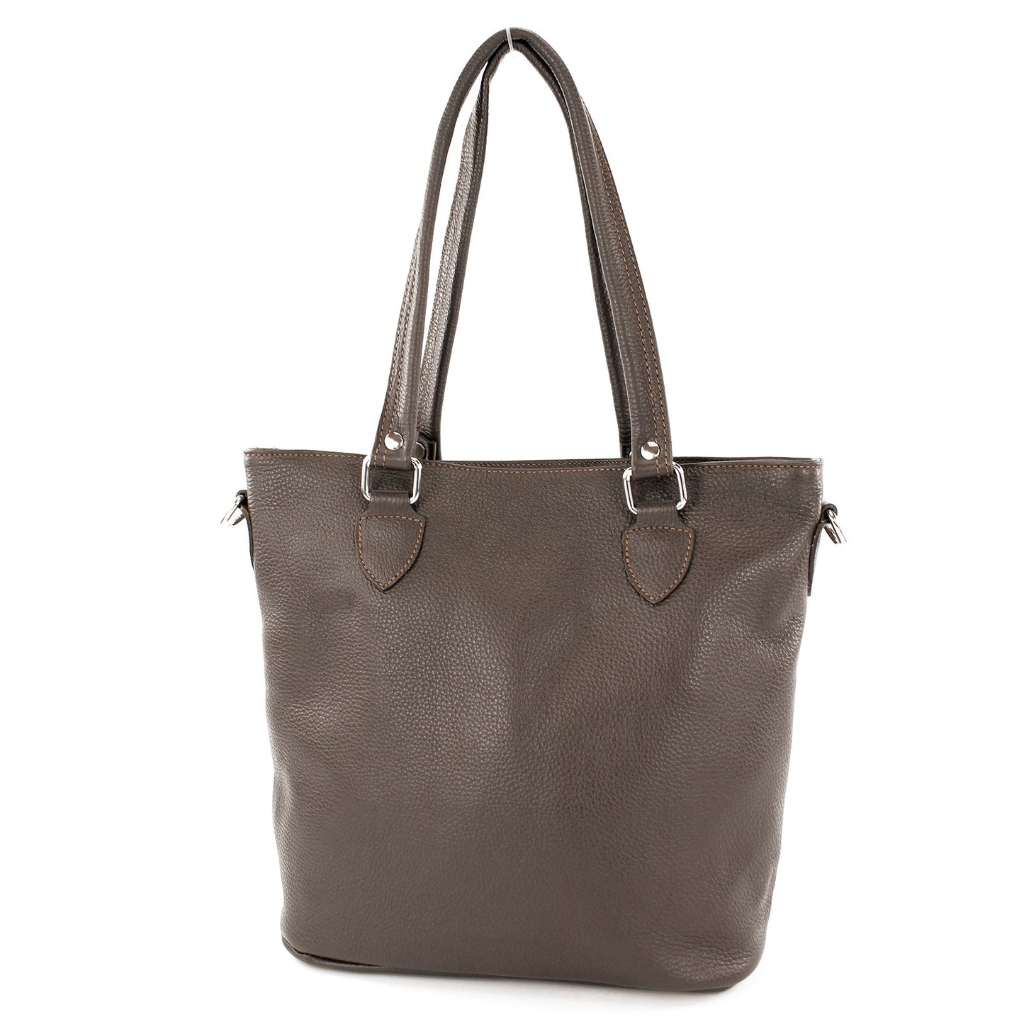 modamoda de - T215 - Italienische Ledertasche Shopper Large