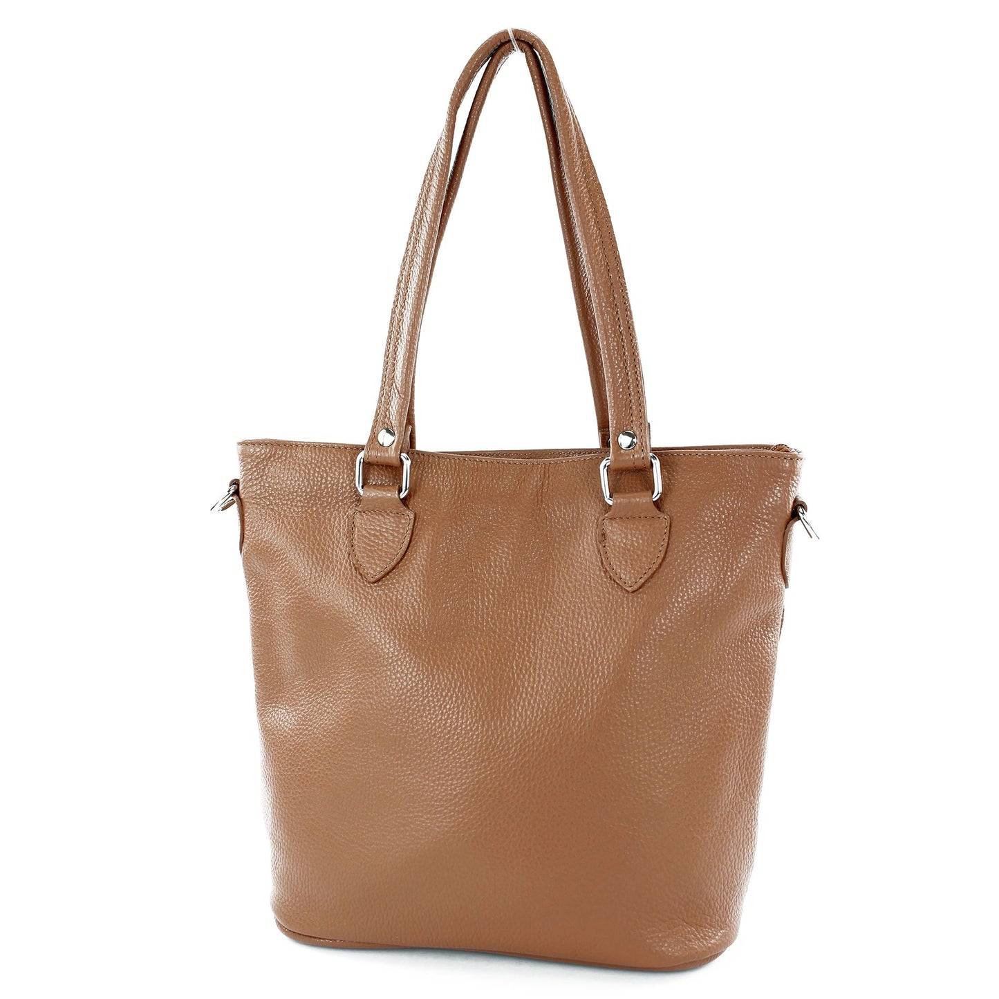 modamoda de - T215 - Italienische Ledertasche Shopper Large