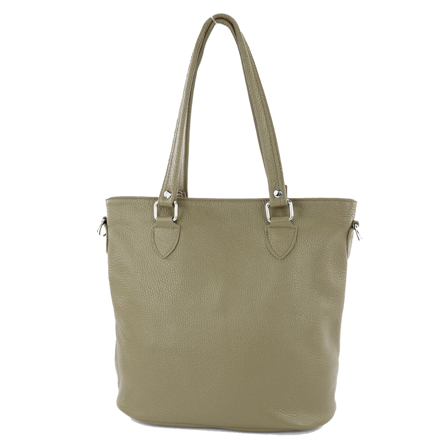 modamoda de - T215 -  Italienische Ledertasche Shopper Large