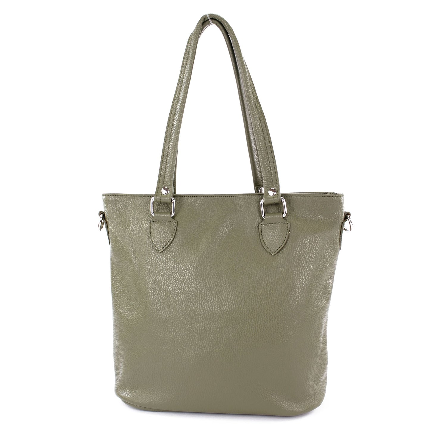 modamoda de - T215 - Italienische Ledertasche Shopper Large