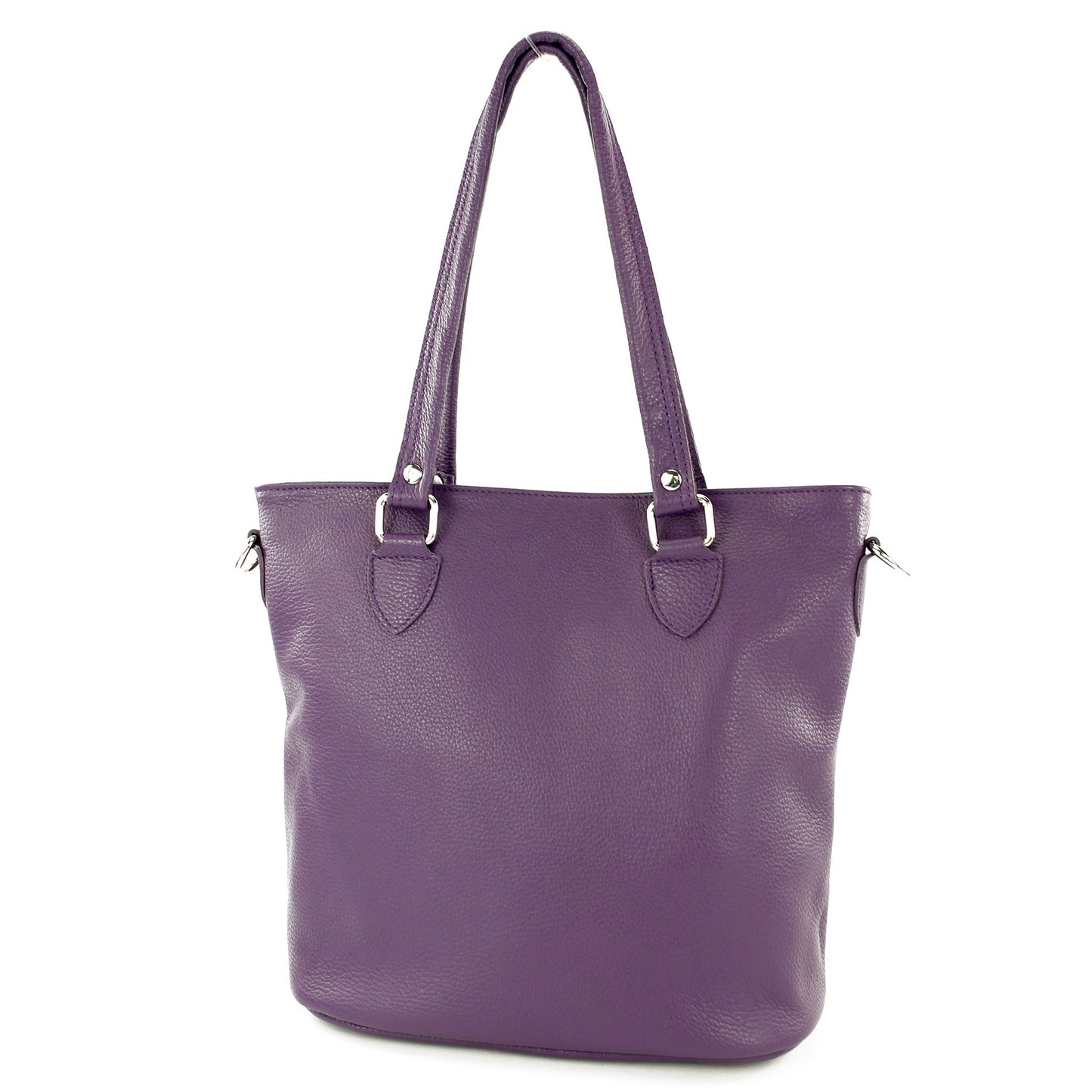 modamoda de - T215 - Italienische Ledertasche Shopper Large