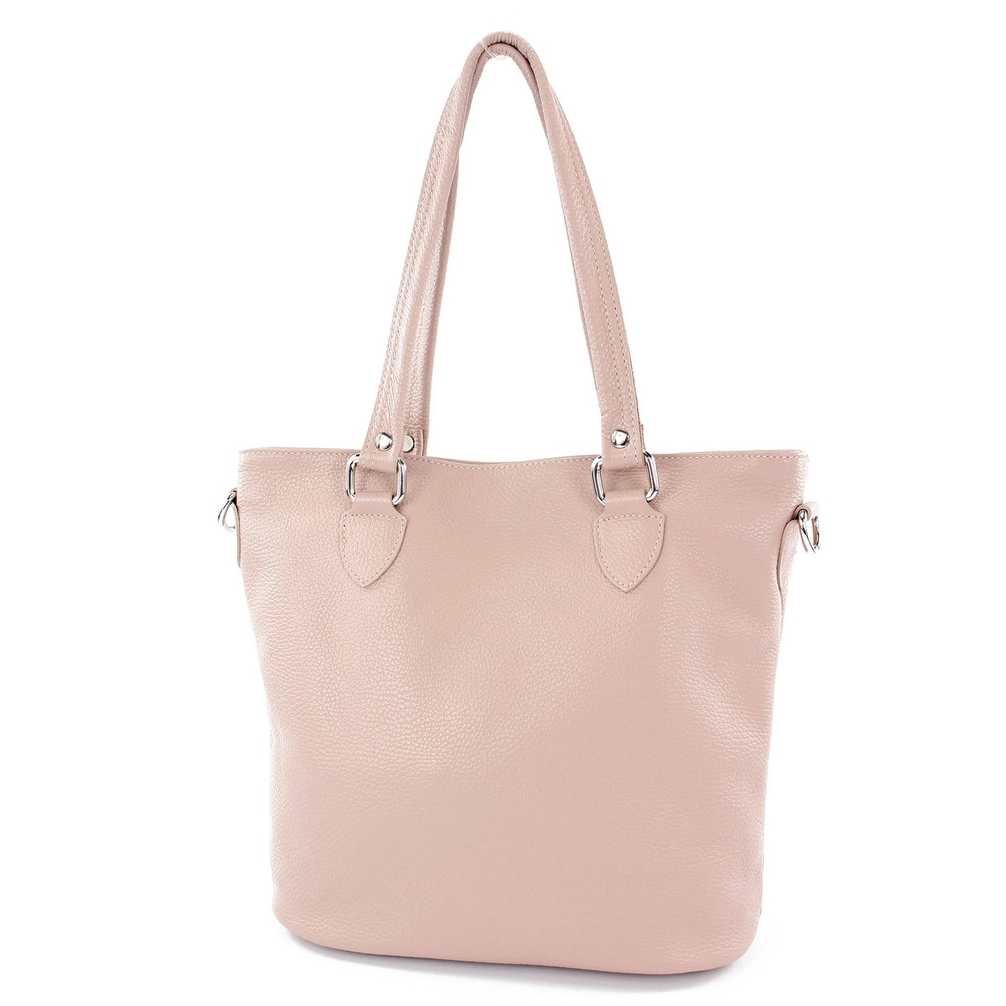 modamoda de - T215 - Italienische Ledertasche Shopper Large