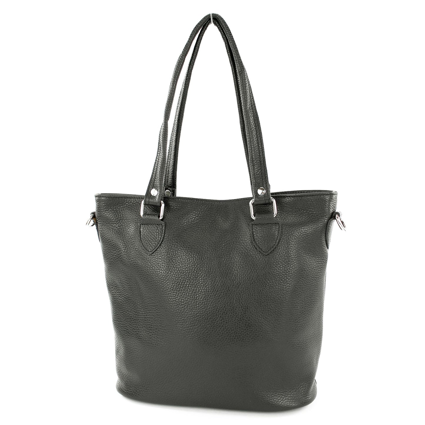 modamoda de - T215 - Italienische Ledertasche Shopper Large