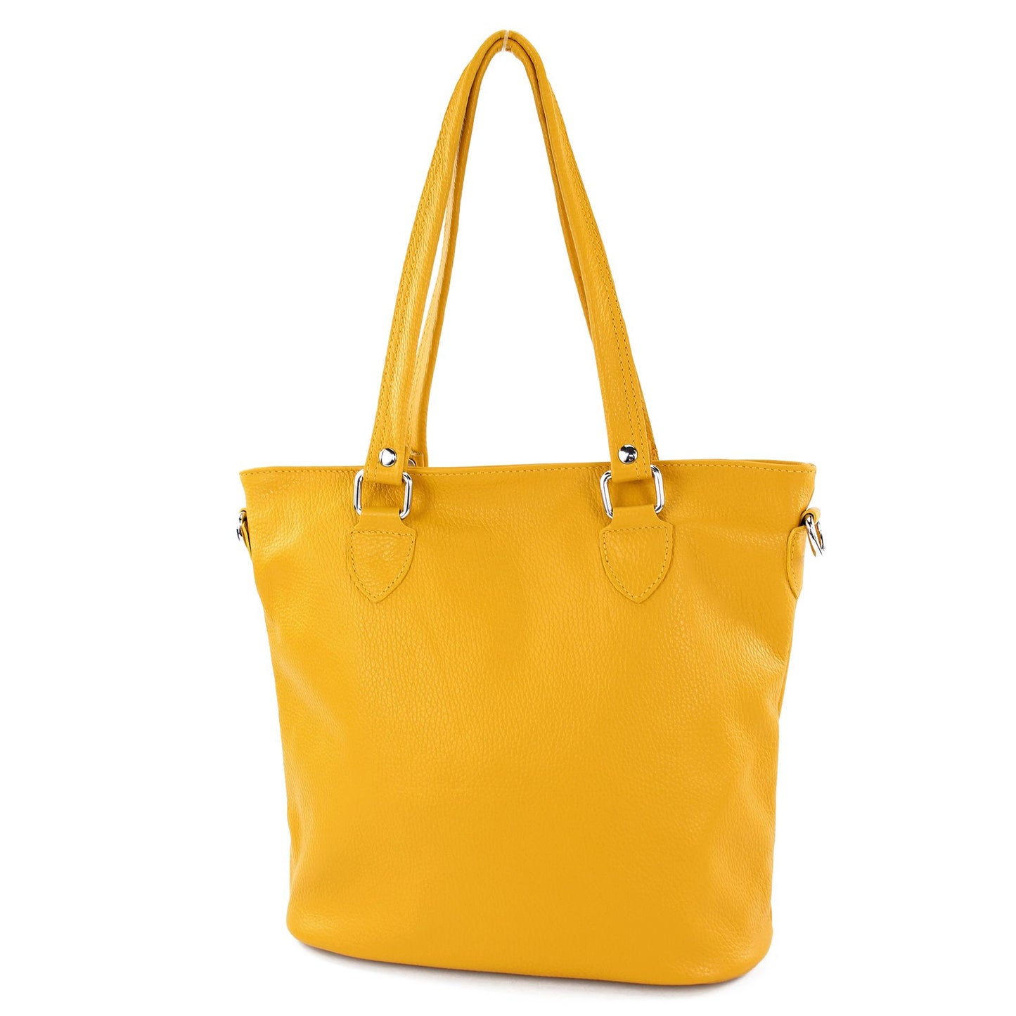 modamoda de - T215 - Italienische Ledertasche Shopper Large
