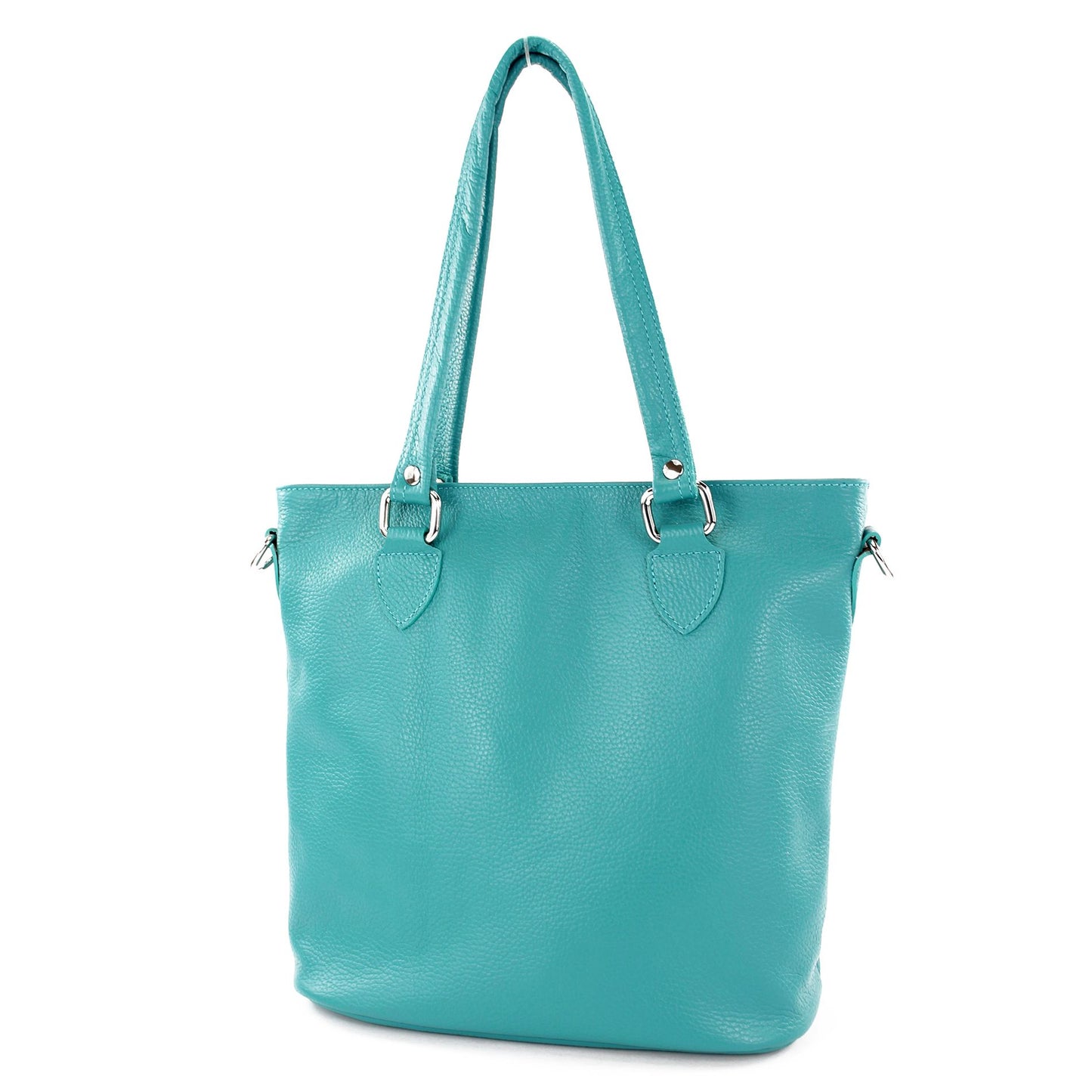 modamoda de - T215 - Italienische Ledertasche Shopper Large