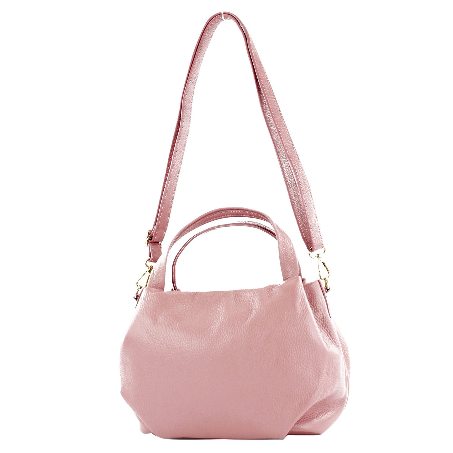 modamoda de T218 Damen Leder Henkeltasche Tragetasche Schultertasche handmade in Italy