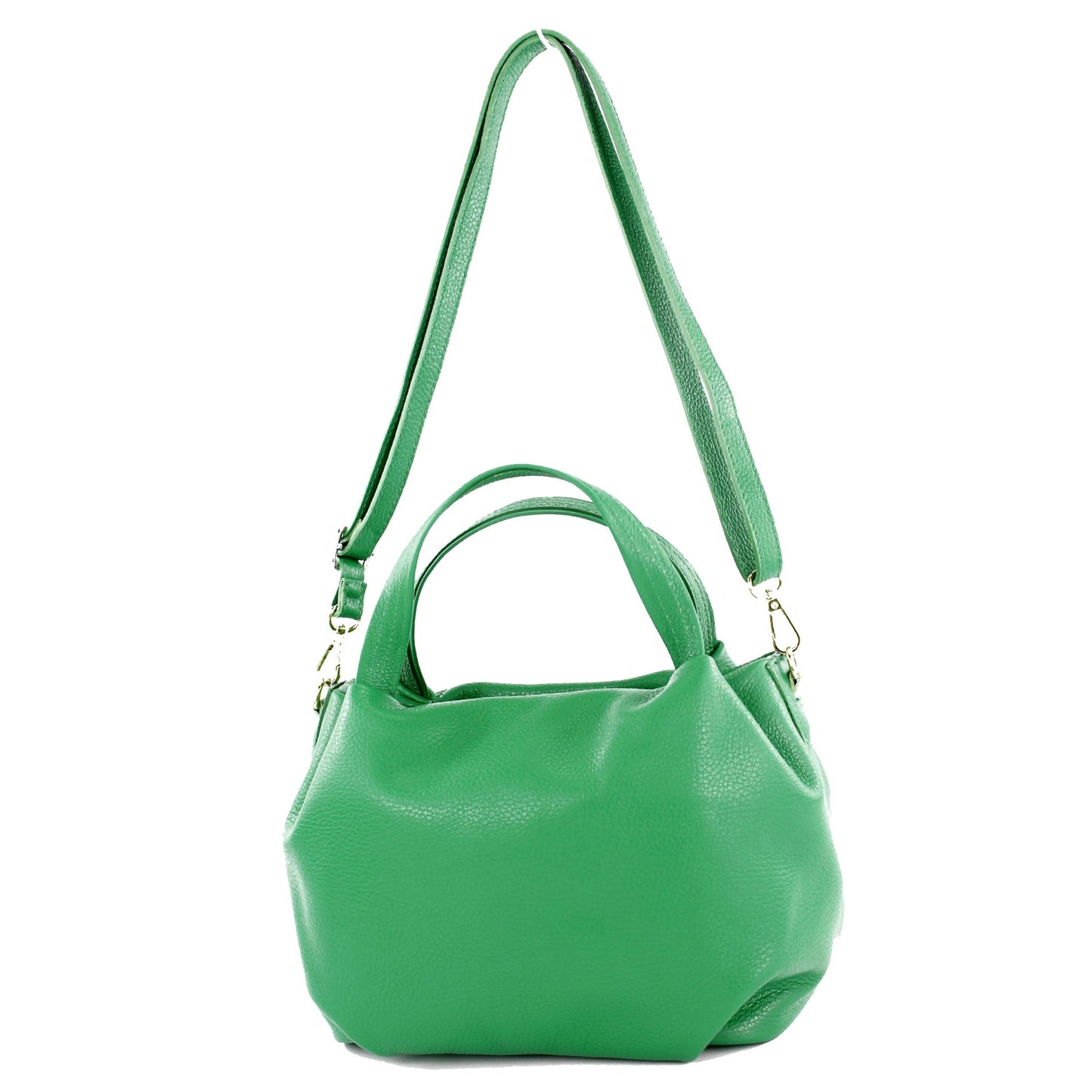 modamoda de T218 Damen Leder Henkeltasche Tragetasche Schultertasche handmade in Italy