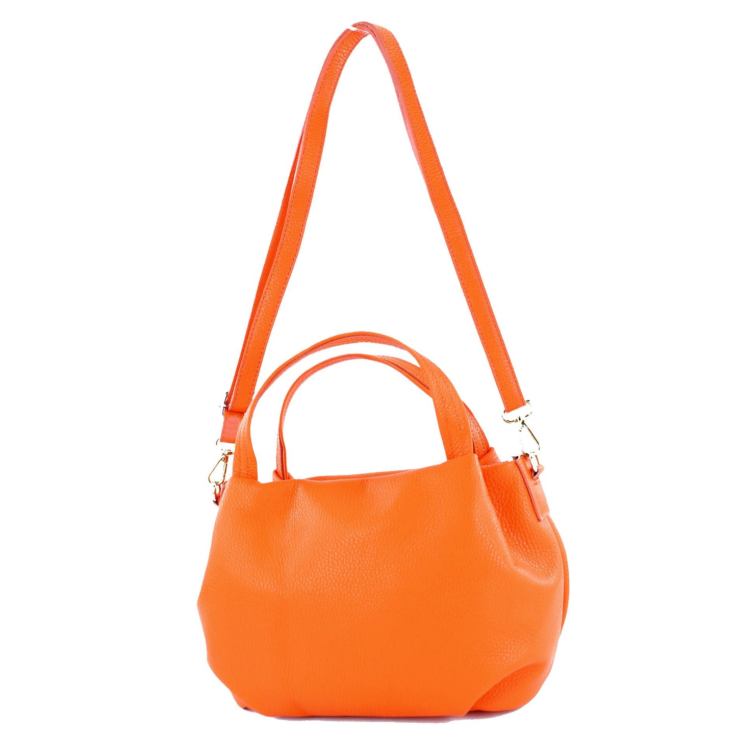 modamoda de T218 Damen Leder Henkeltasche Tragetasche Schultertasche handmade in Italy