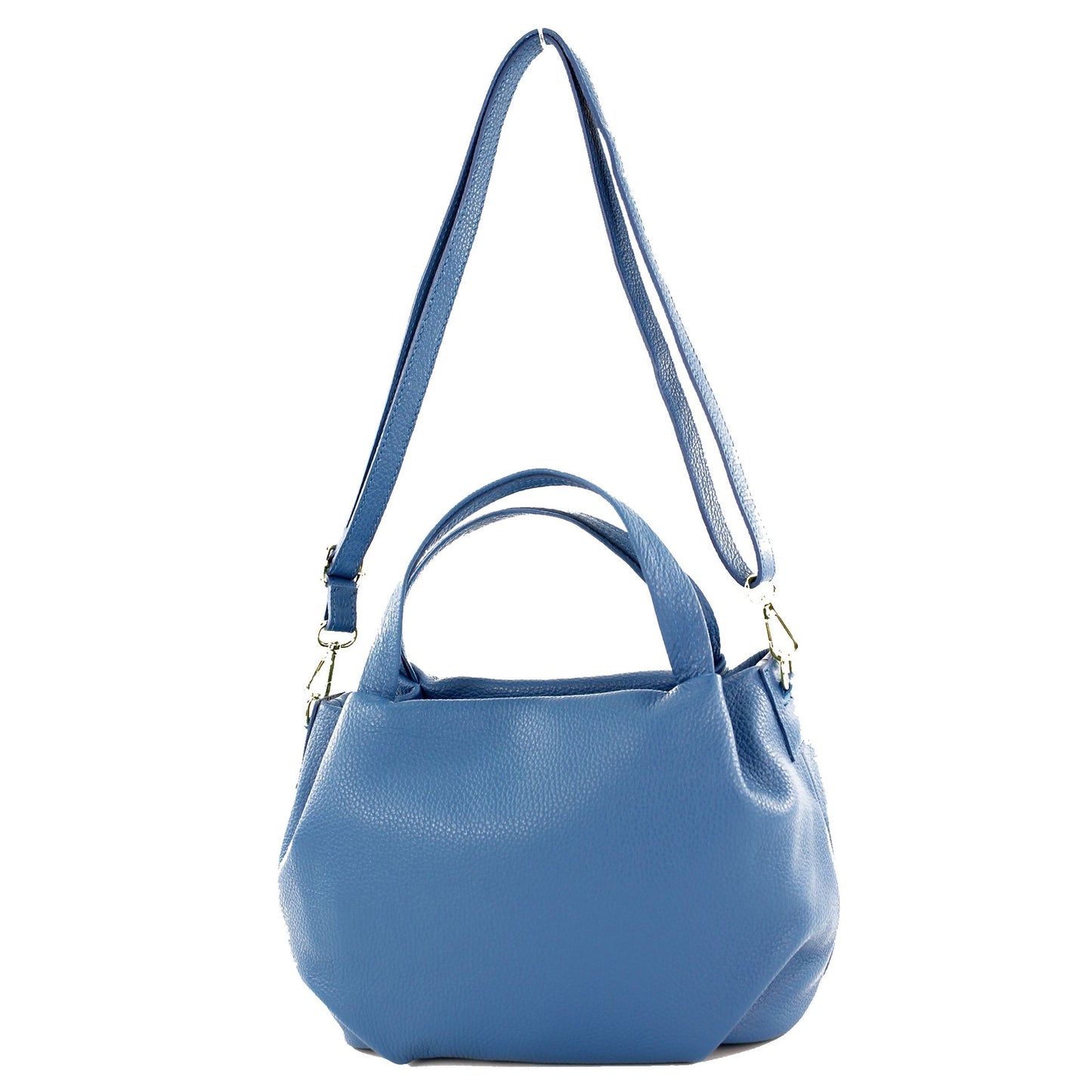 modamoda de T218 Damen Leder Henkeltasche Tragetasche Schultertasche handmade in Italy