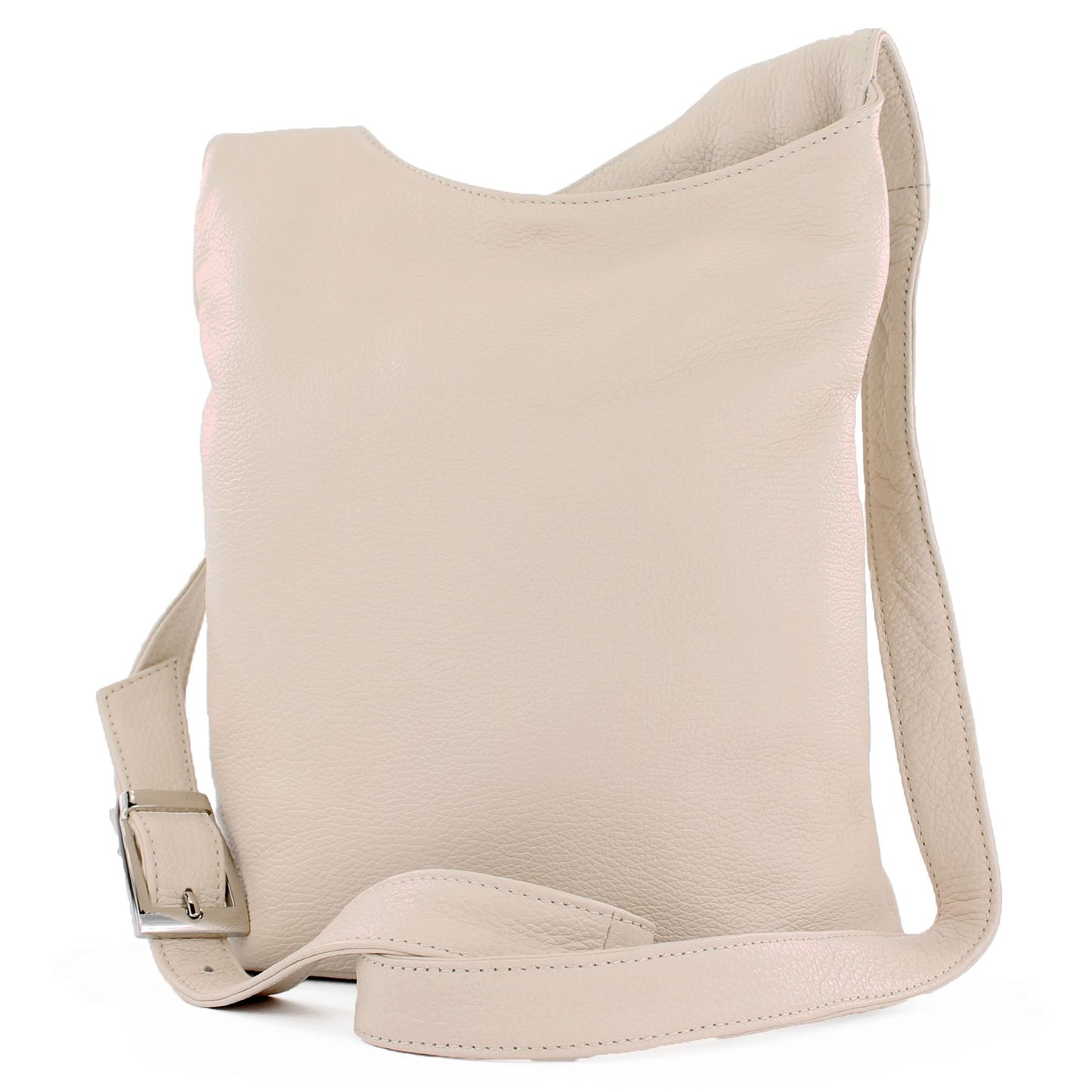 modamoda de T221 Damen Leder Umhängetasche Schultertasche Medium handmade in Italy
