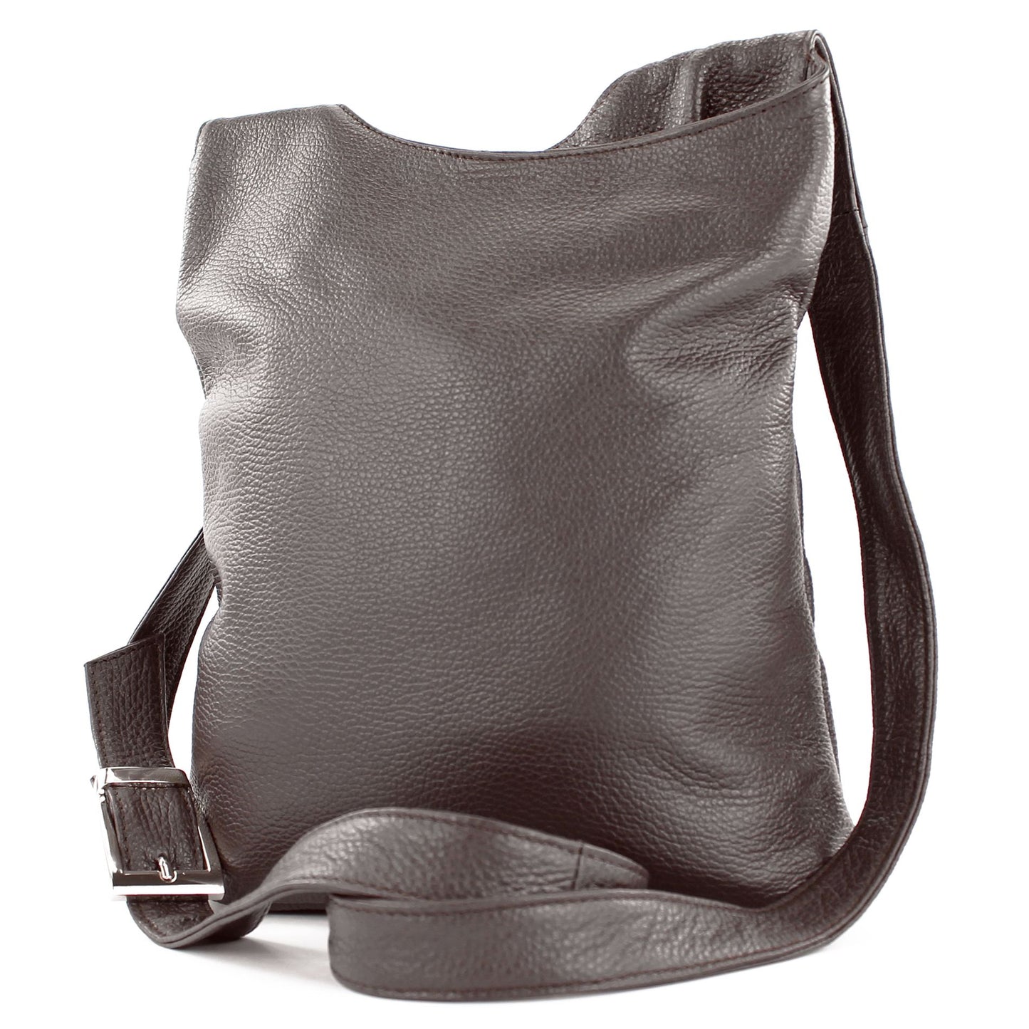 modamoda de T221 Damen Leder Umhängetasche Schultertasche Medium handmade in Italy