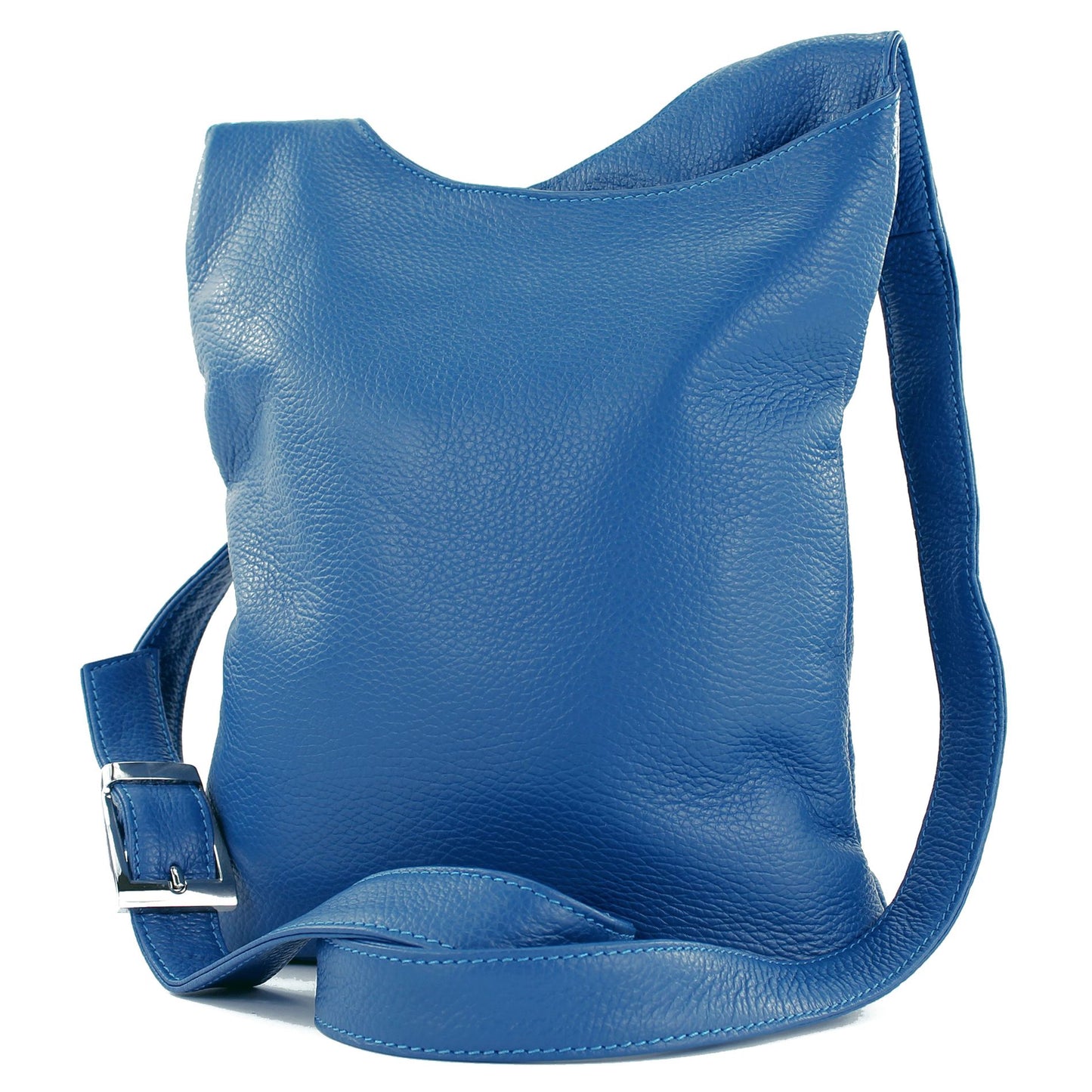 modamoda de T221 Damen Leder Umhängetasche Schultertasche Medium handmade in Italy