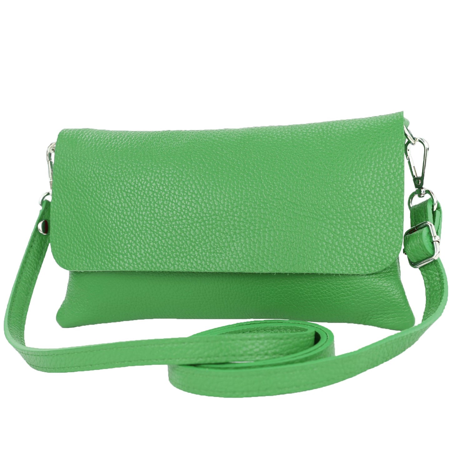modamoda de T226 Damen Leder Clutch Umhängetasche Abendtasche Small handmade in Italy