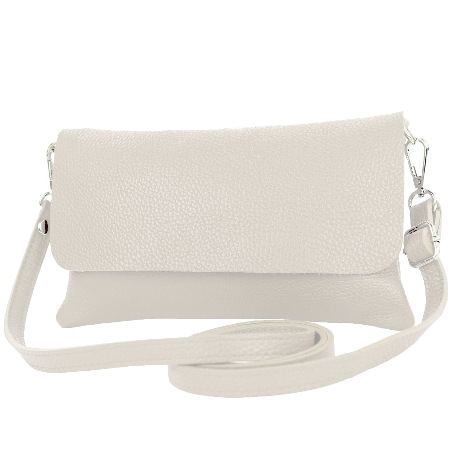 modamoda de T226 Damen Leder Clutch Umhängetasche Abendtasche Small handmade in Italy