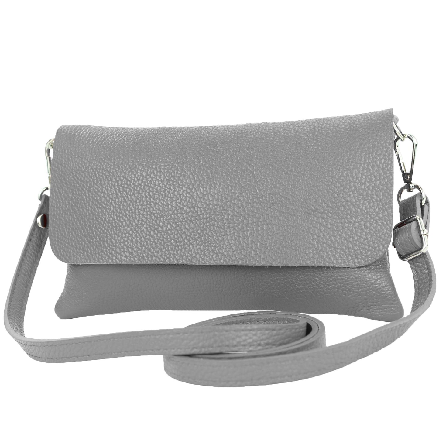 modamoda de T226 Damen Leder Clutch Umhängetasche Abendtasche Small handmade in Italy