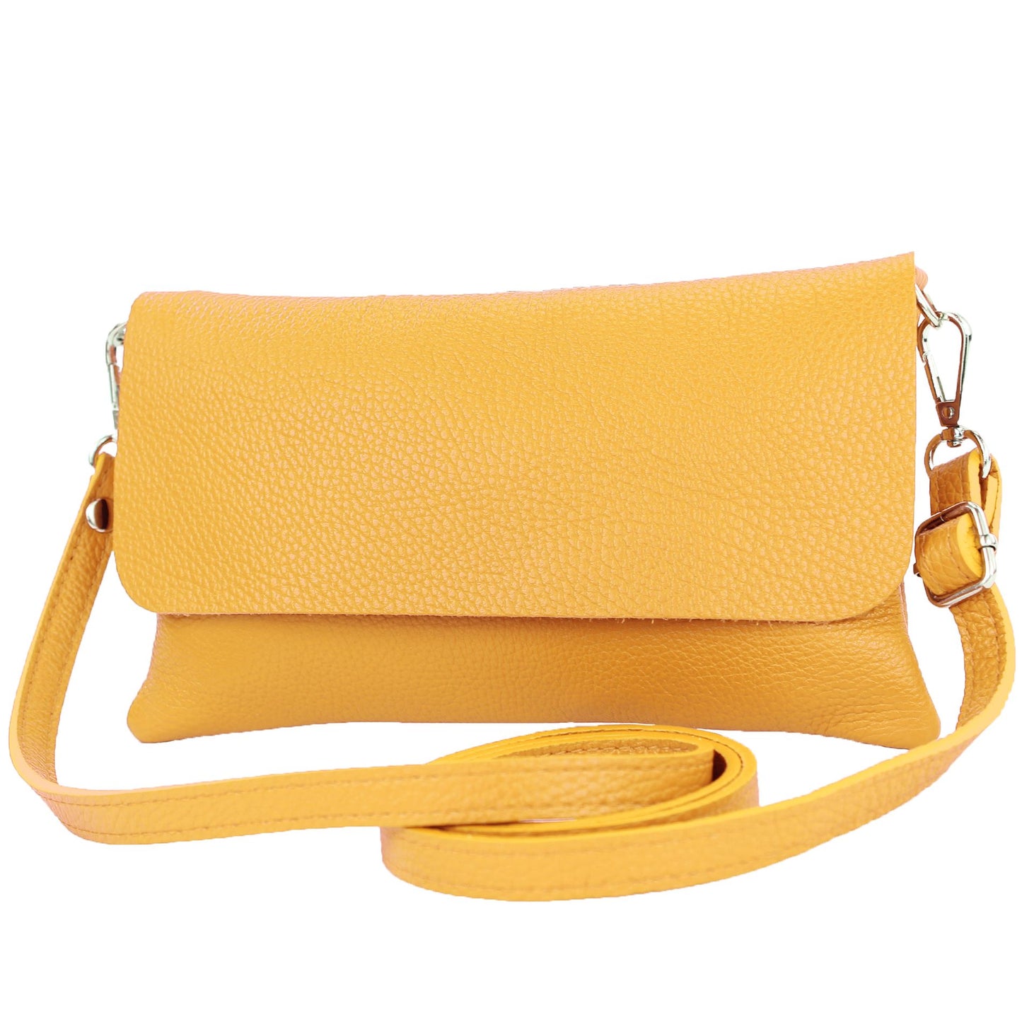 modamoda de T226 Damen Leder Clutch Umhängetasche Abendtasche Small handmade in Italy