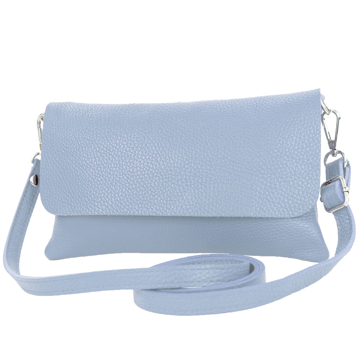 modamoda de T226 Damen Leder Clutch Umhängetasche Abendtasche Small handmade in Italy