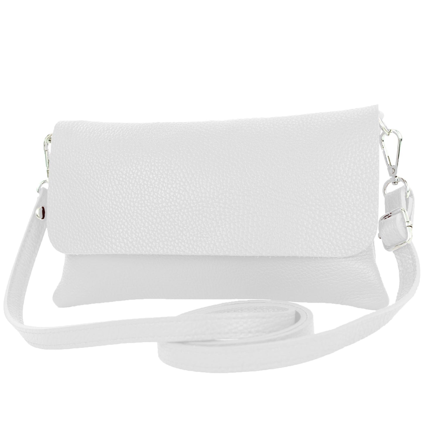 modamoda de T226 Damen Leder Clutch Umhängetasche Abendtasche Small handmade in Italy