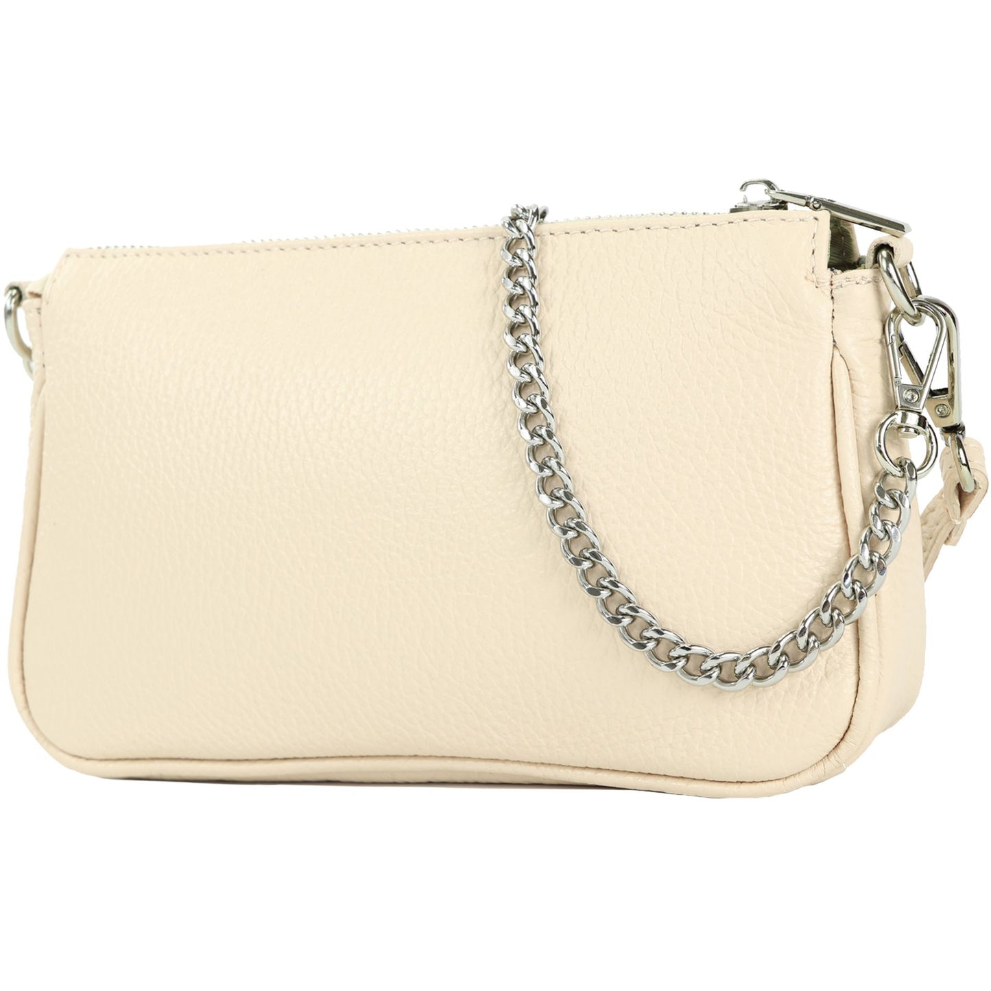 modamoda de - T237 - Umhängetasche Klein Small aus ital. Leder