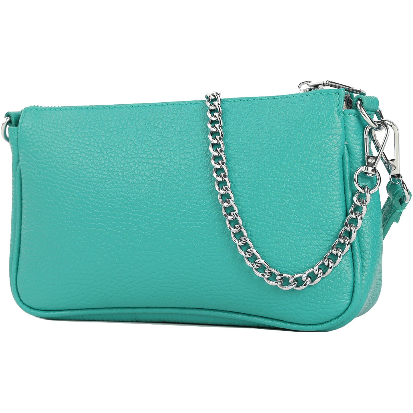 modamoda de - T237 - Umhängetasche Klein Small aus ital. Leder