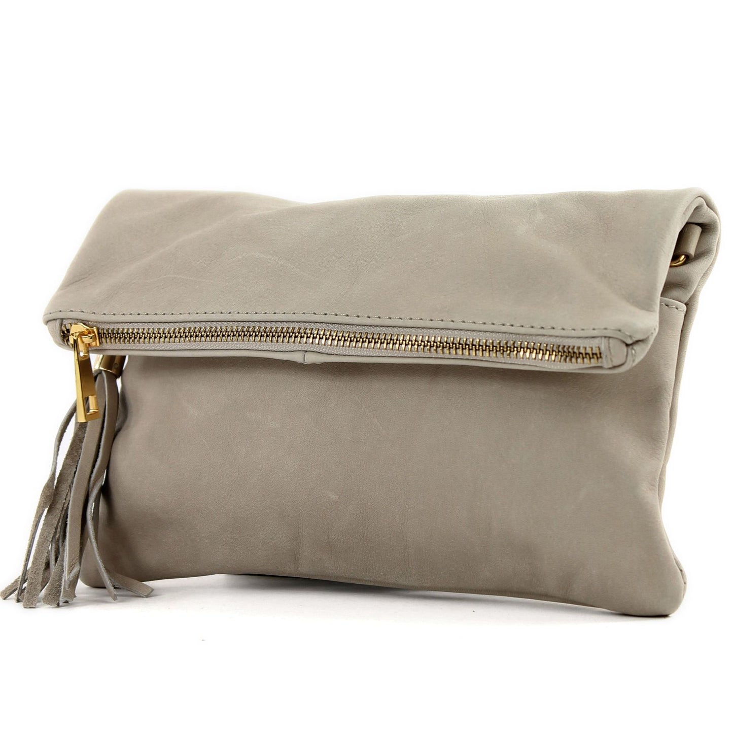 modamoda de - T54 - ital Kleine Clutch aus Nappaleder