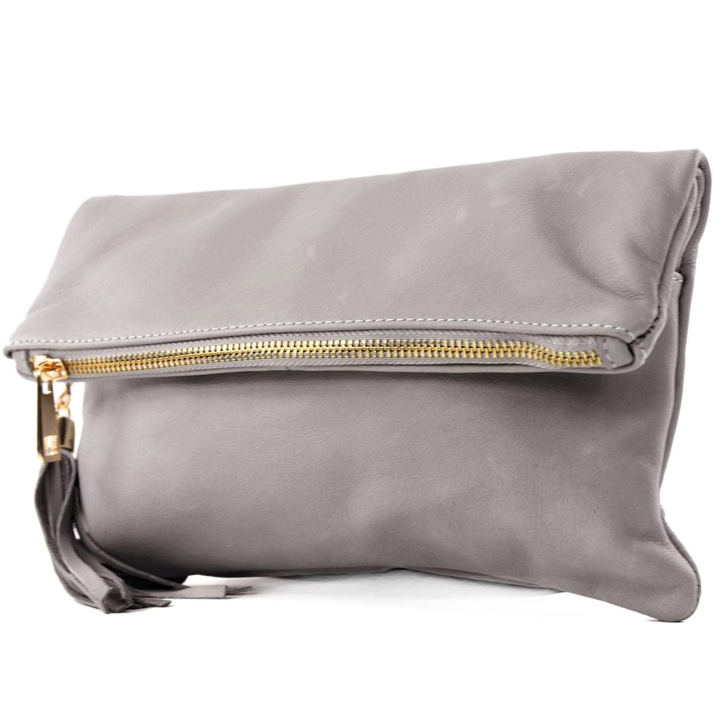 modamoda de - T54 - ital Kleine Clutch aus Nappaleder