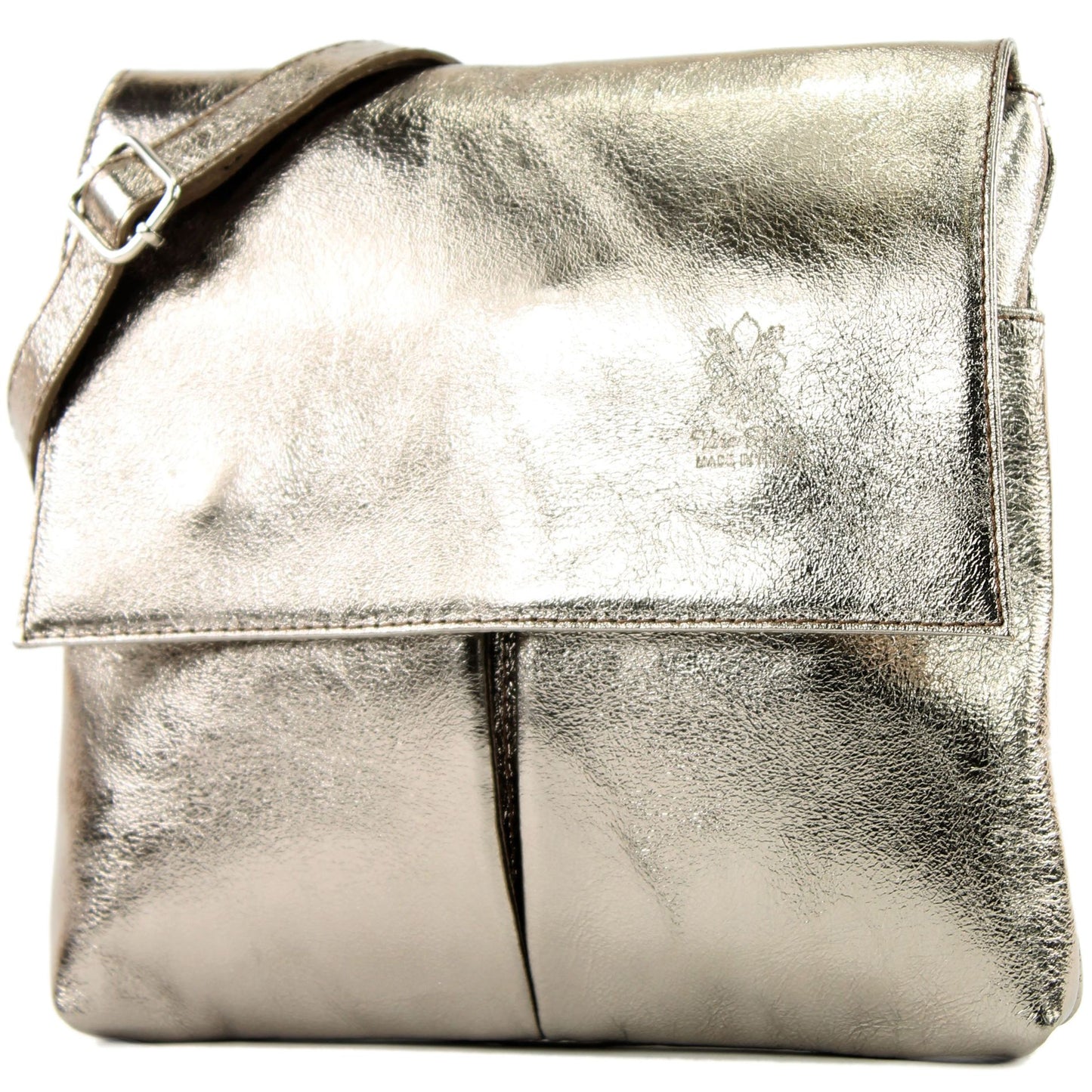 modamoda de T63 Damen Nappaleder Umhängetasche Schultertasche handmade in Italy