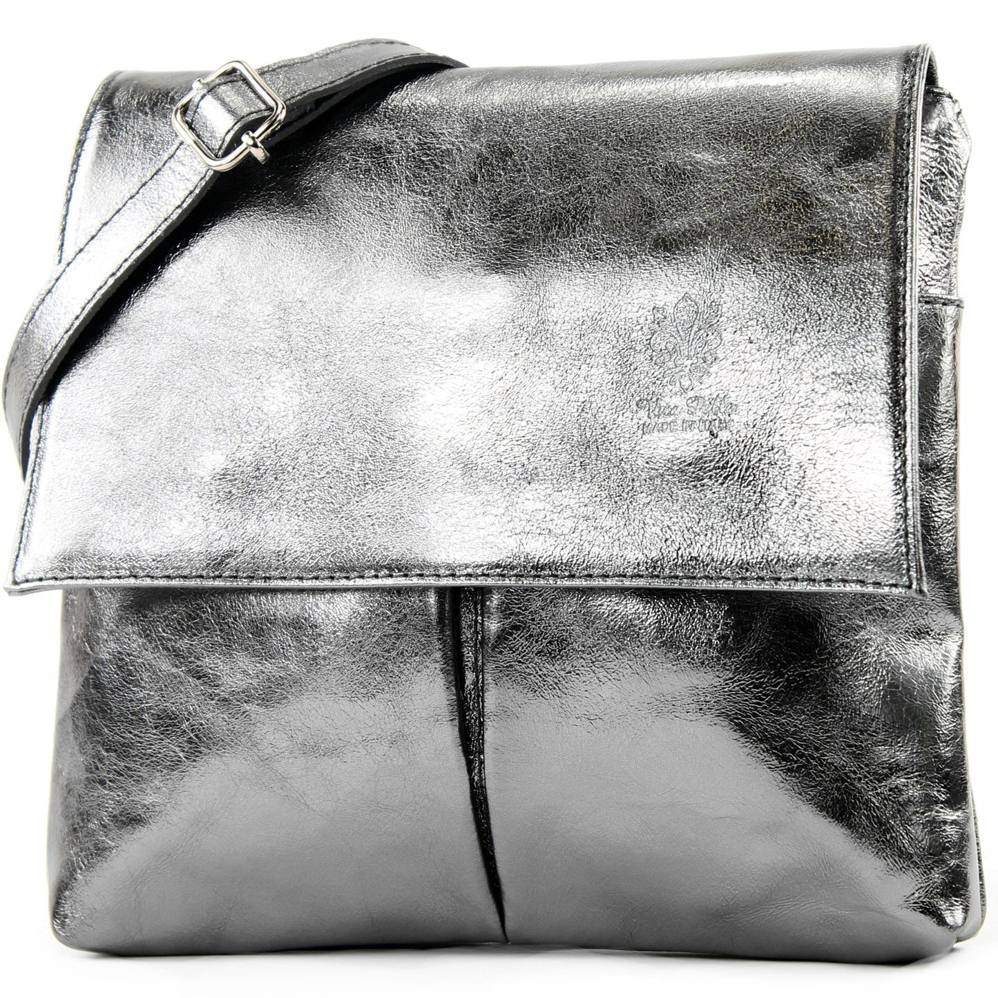 modamoda de T63 Damen Nappaleder Umhängetasche Schultertasche handmade in Italy