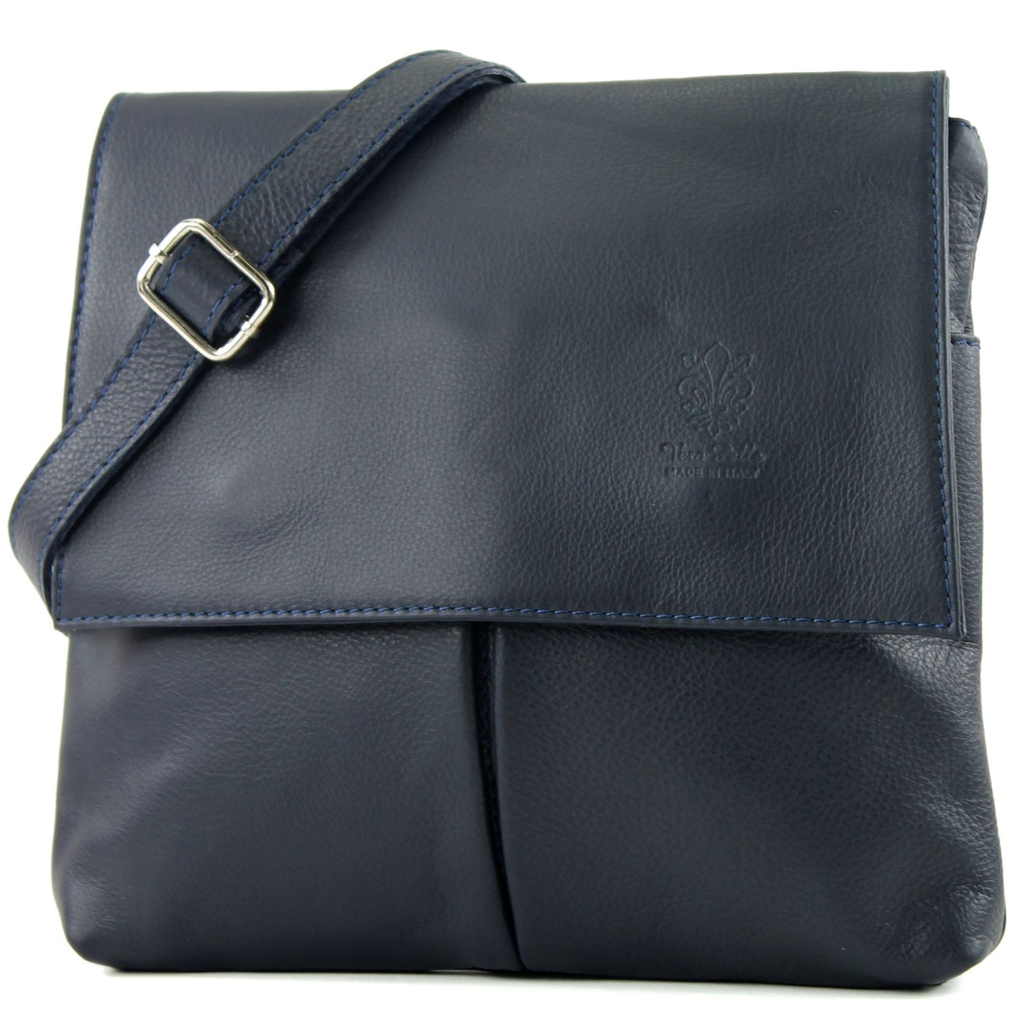 modamoda de T63 Damen Nappaleder Umhängetasche Schultertasche handmade in Italy