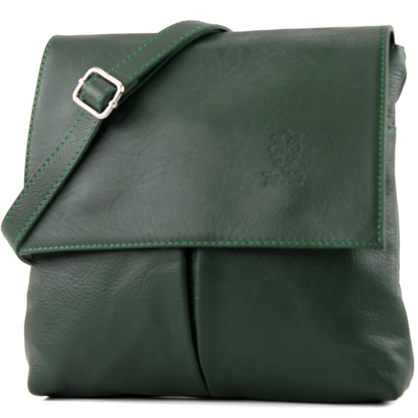 modamoda de T63 Damen Nappaleder Umhängetasche Schultertasche handmade in Italy