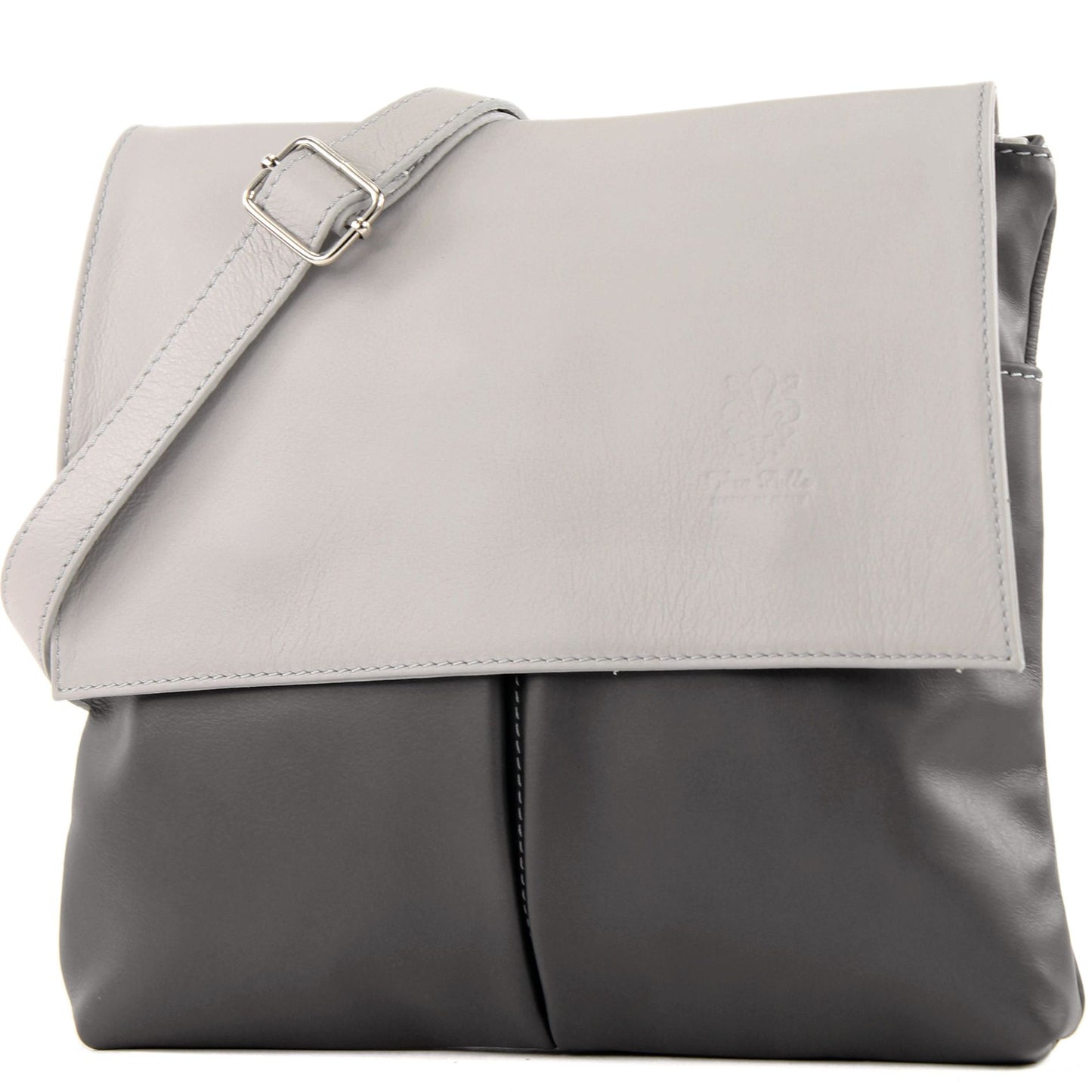 modamoda de T63 Damen Nappaleder Umhängetasche Schultertasche handmade in Italy