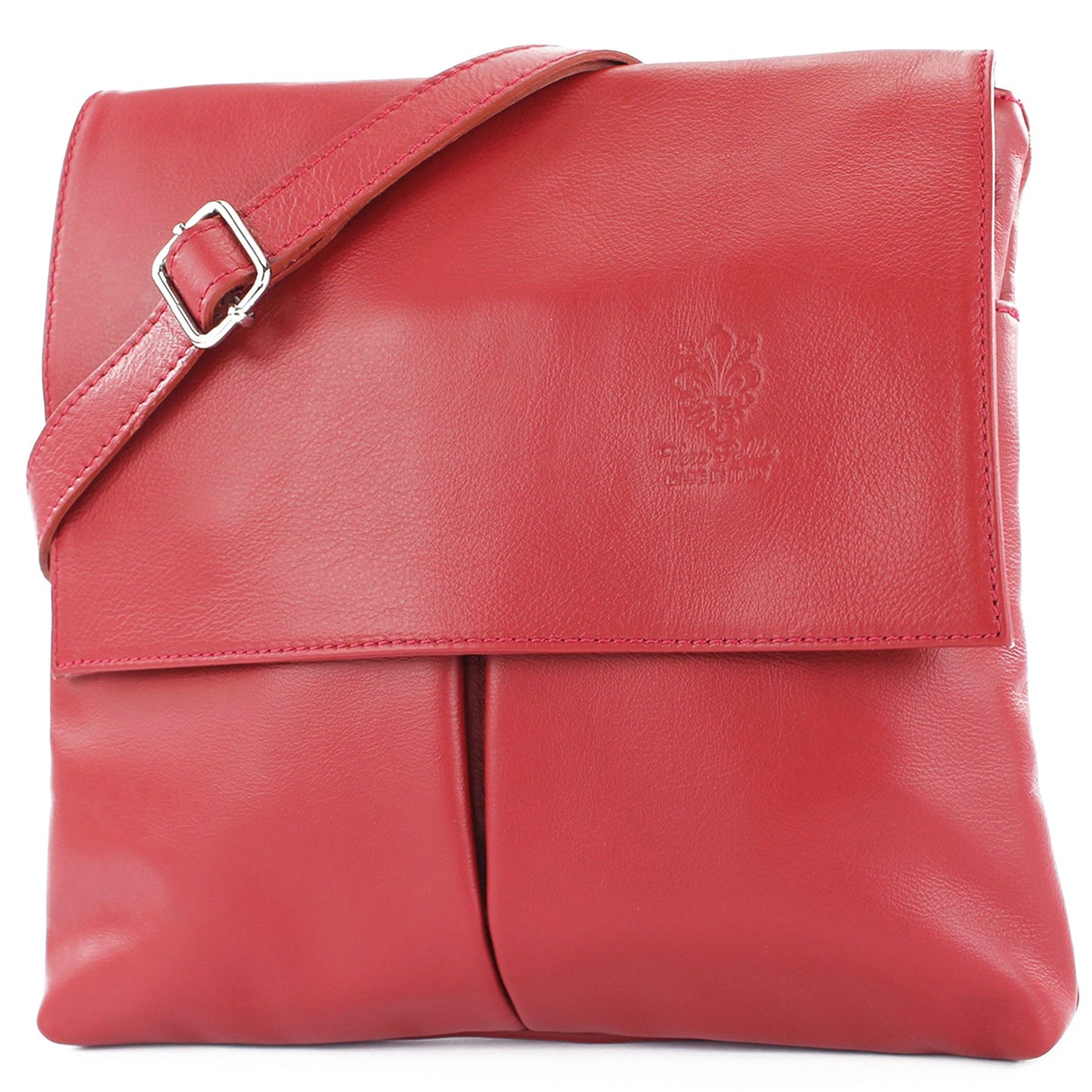 modamoda de T63 Damen Nappaleder Umhängetasche Schultertasche handmade in Italy