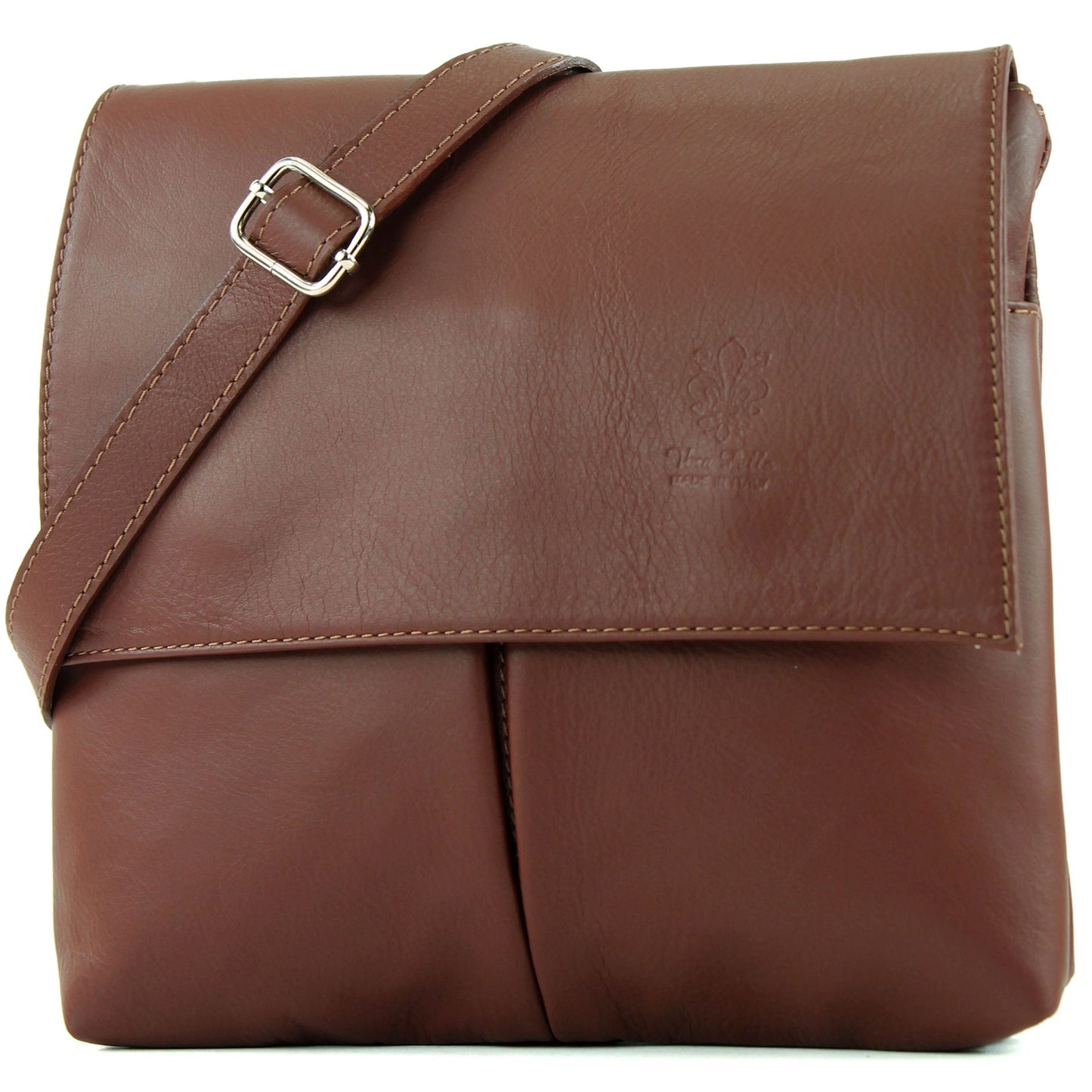 modamoda de T63 Damen Nappaleder Umhängetasche Schultertasche handmade in Italy