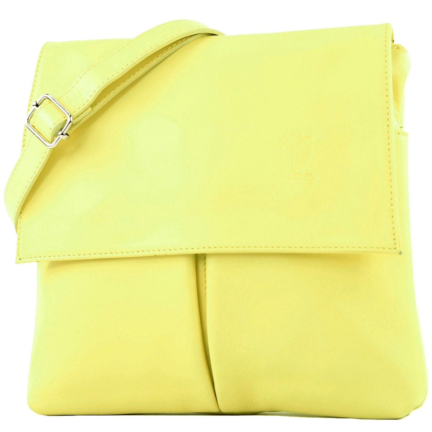 modamoda de T63 Damen Nappaleder Umhängetasche Schultertasche handmade in Italy