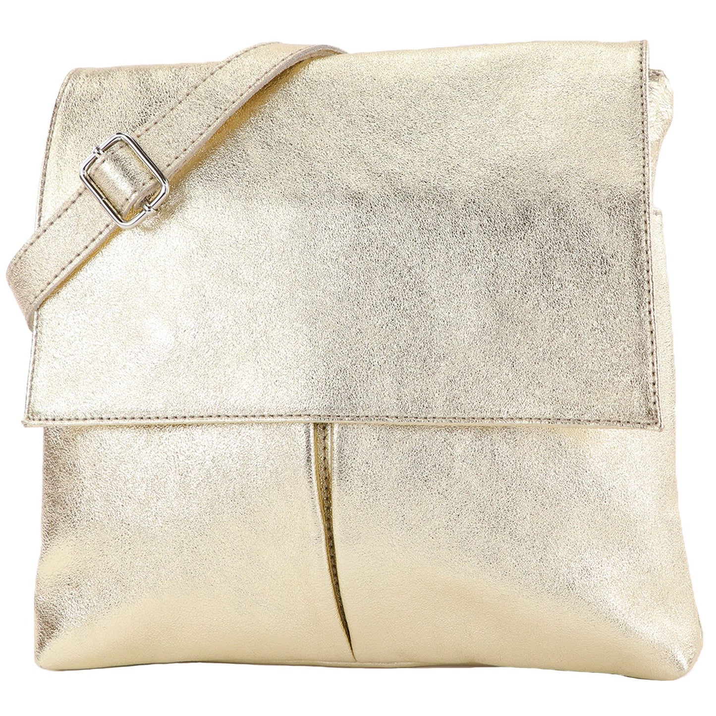 modamoda de T63 Damen Nappaleder Umhängetasche Schultertasche handmade in Italy