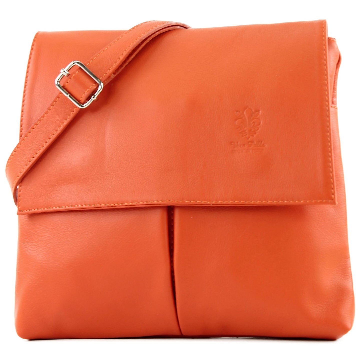 modamoda de T63 Damen Nappaleder Umhängetasche Schultertasche handmade in Italy