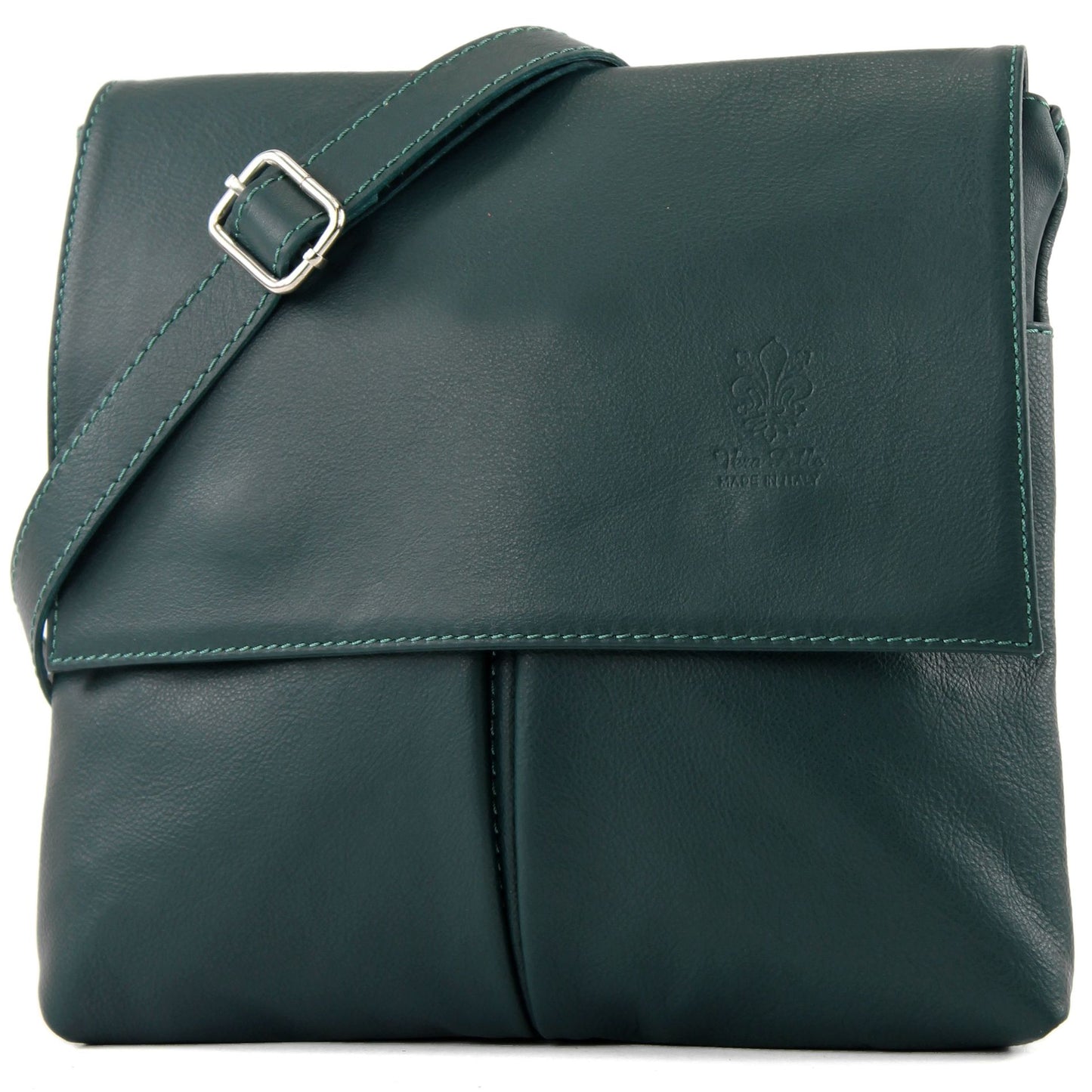 modamoda de T63 Damen Nappaleder Umhängetasche Schultertasche handmade in Italy
