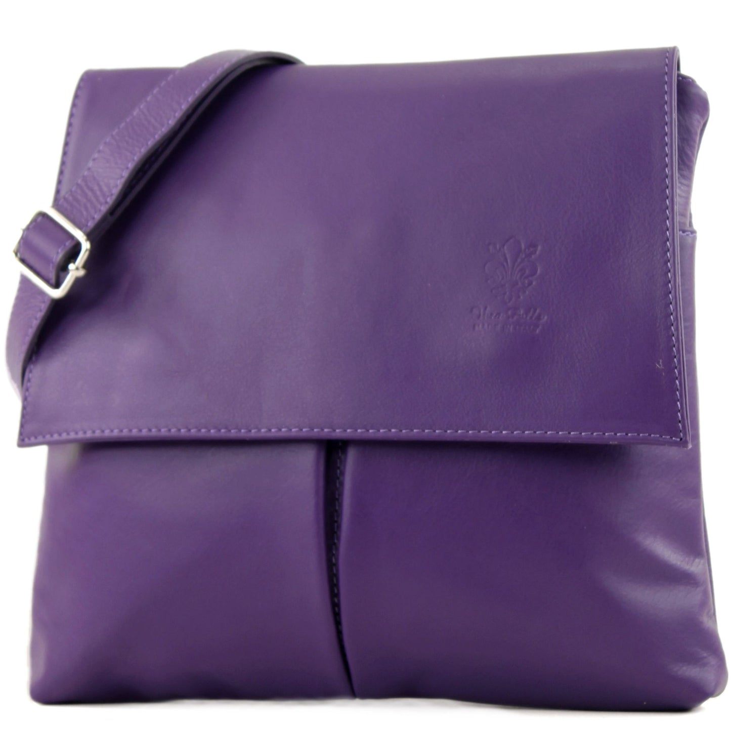 modamoda de T63 Damen Nappaleder Umhängetasche Schultertasche handmade in Italy