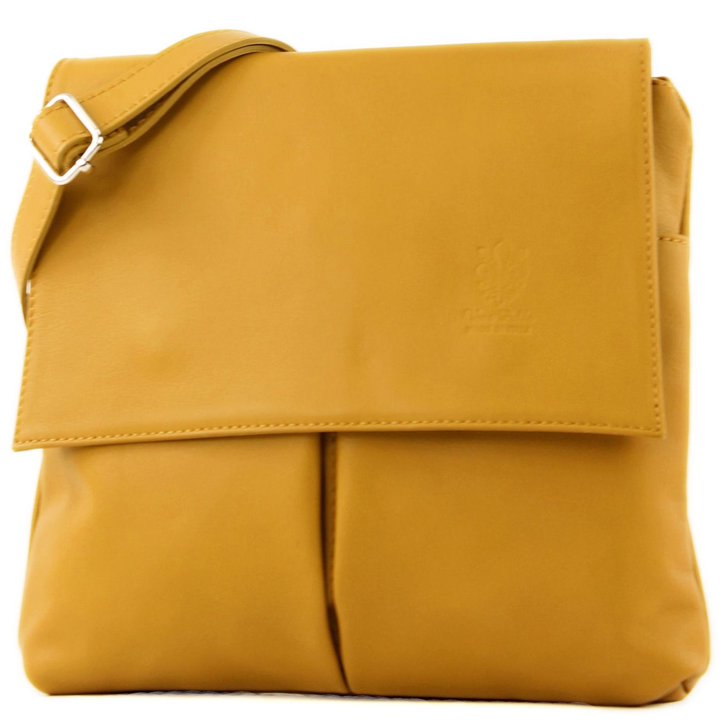 modamoda de T63 Damen Nappaleder Umhängetasche Schultertasche handmade in Italy