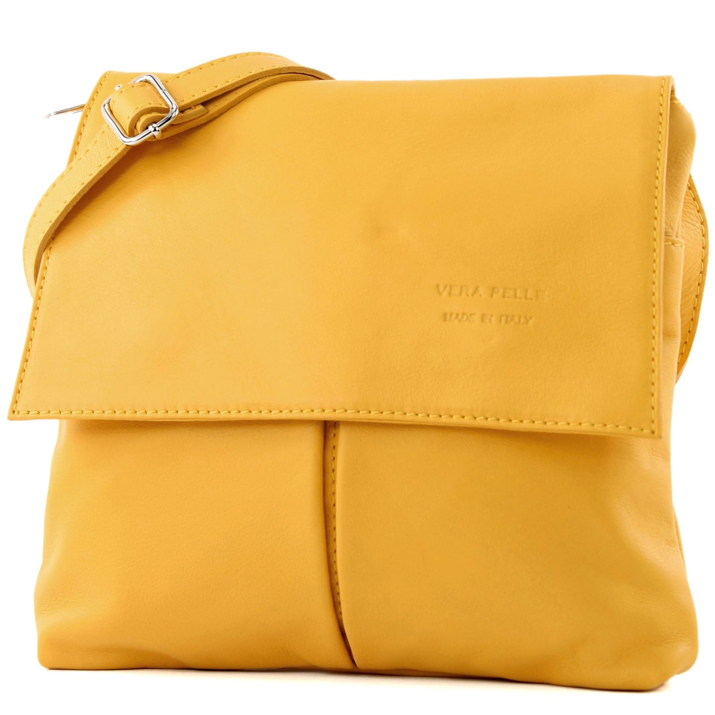 modamoda de T63 Damen Nappaleder Umhängetasche Schultertasche handmade in Italy