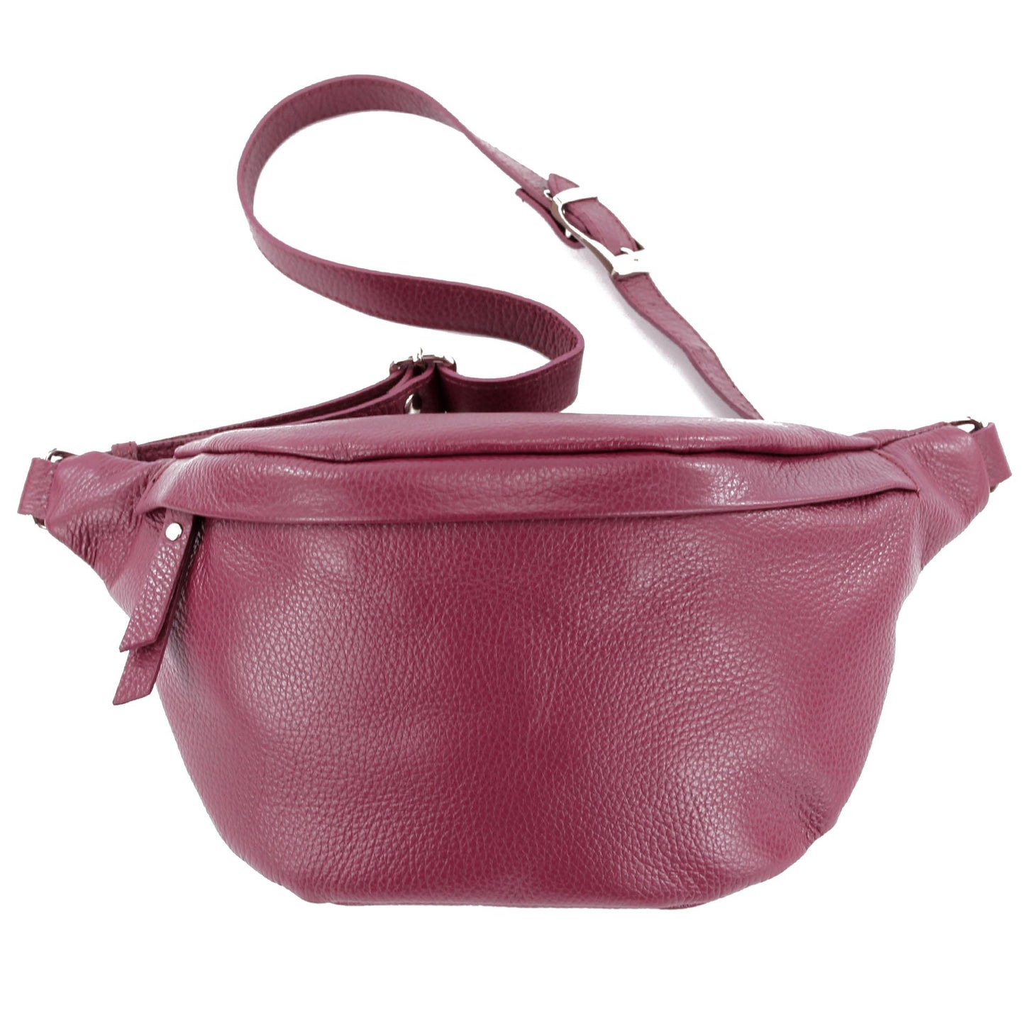 modamoda de - T77 - ital. Hüfttasche Bauchtasche Brusttasche Medium aus weichem Leder