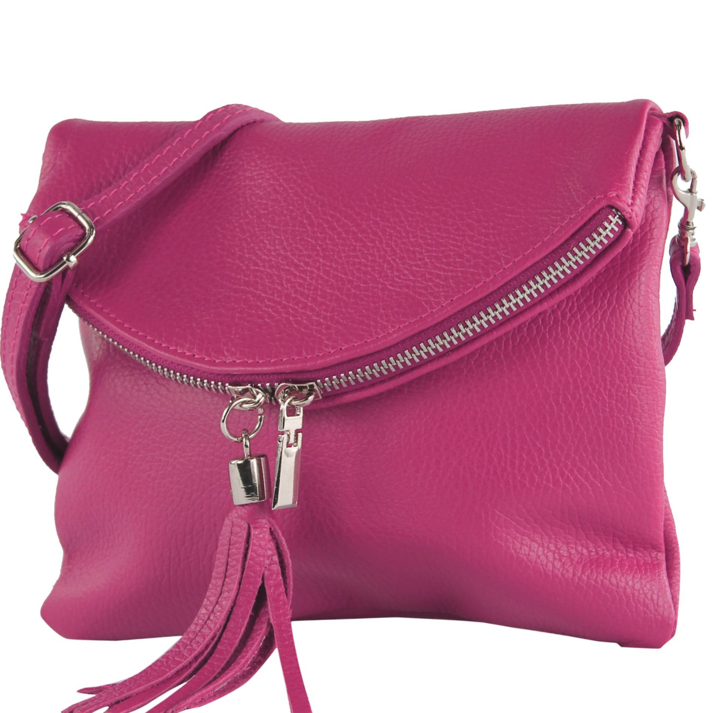 modamoda de T139 LEDER Damen Leder Umhängetasche Abendtasche Klein handmade in Italy
