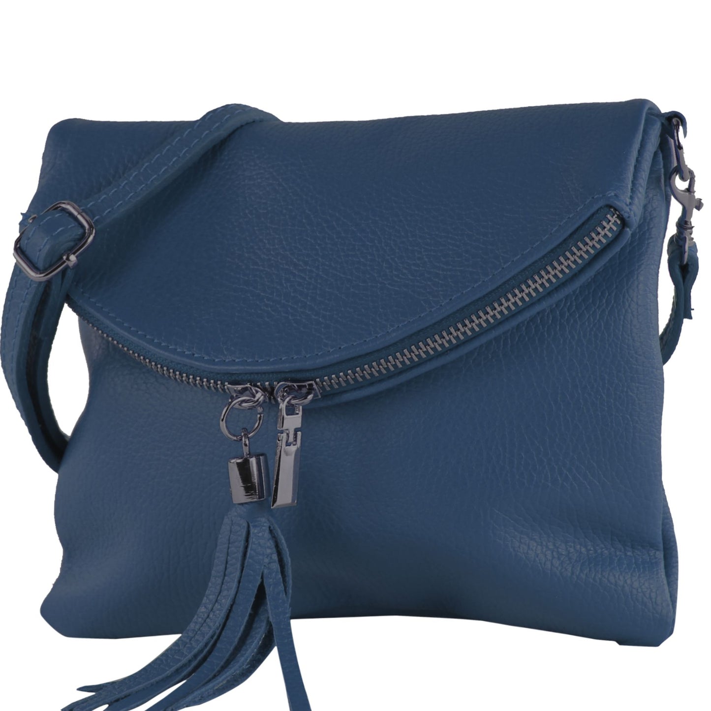 modamoda de T139 LEDER Damen Leder Umhängetasche Abendtasche Klein handmade in Italy